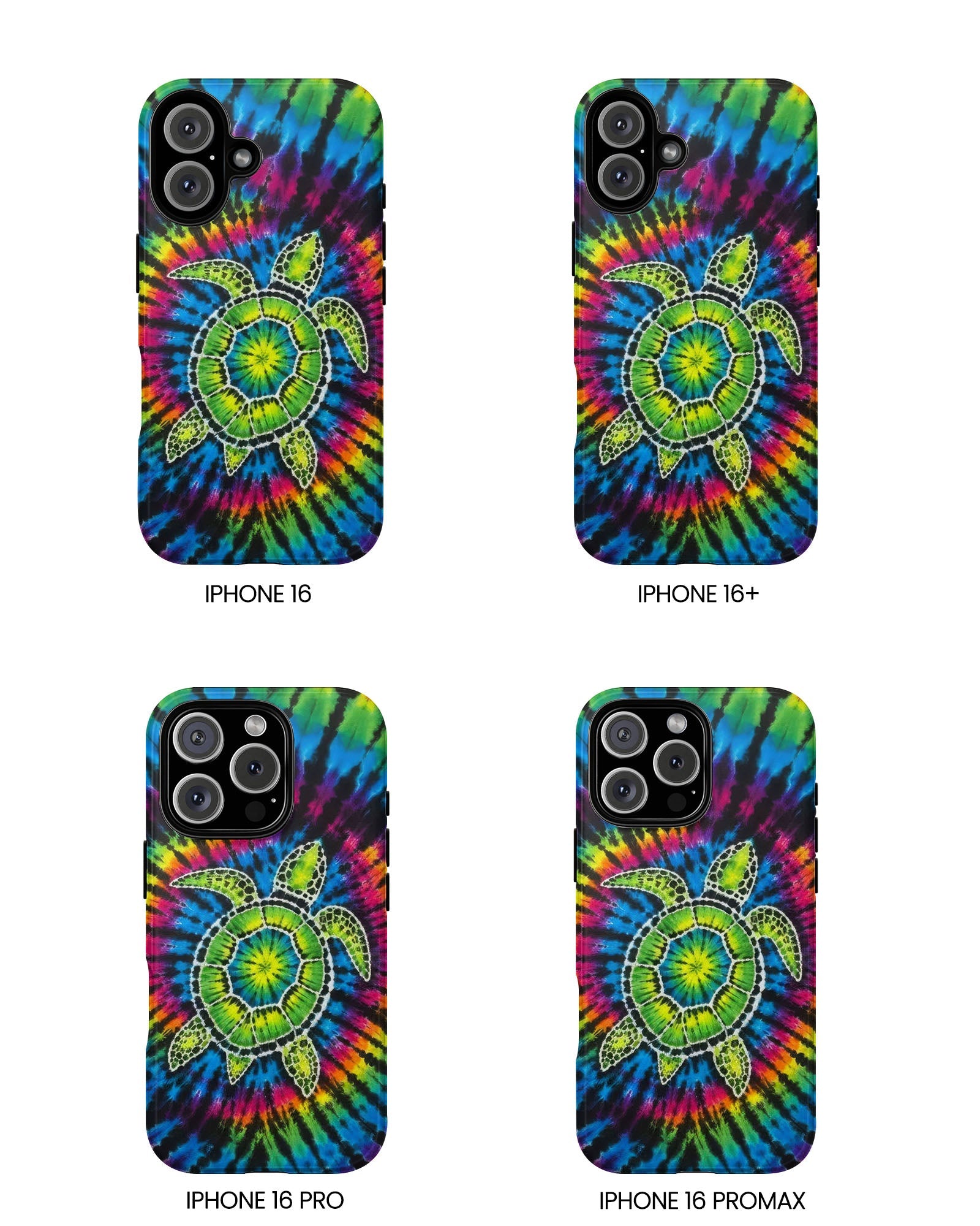 COLORFUL SEA TURTLE PHONE CASE  - TLTW2505262