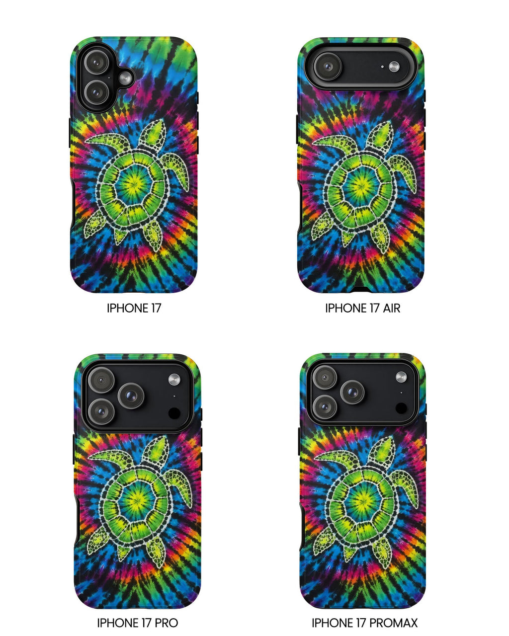 COLORFUL SEA TURTLE PHONE CASE  - TLTW2505262