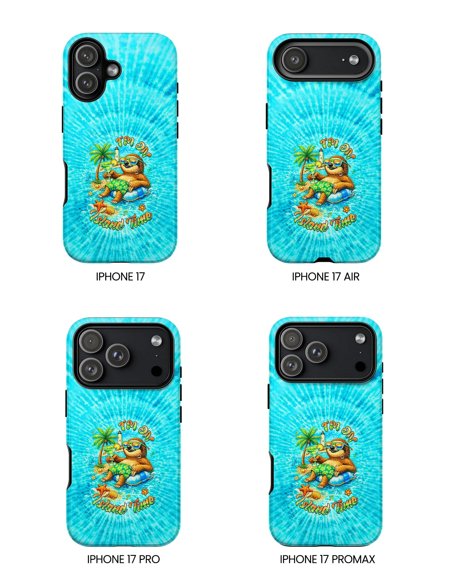 I'M ON ISLAND TIME SLOTH   PHONE CASE  - TLHG1205264