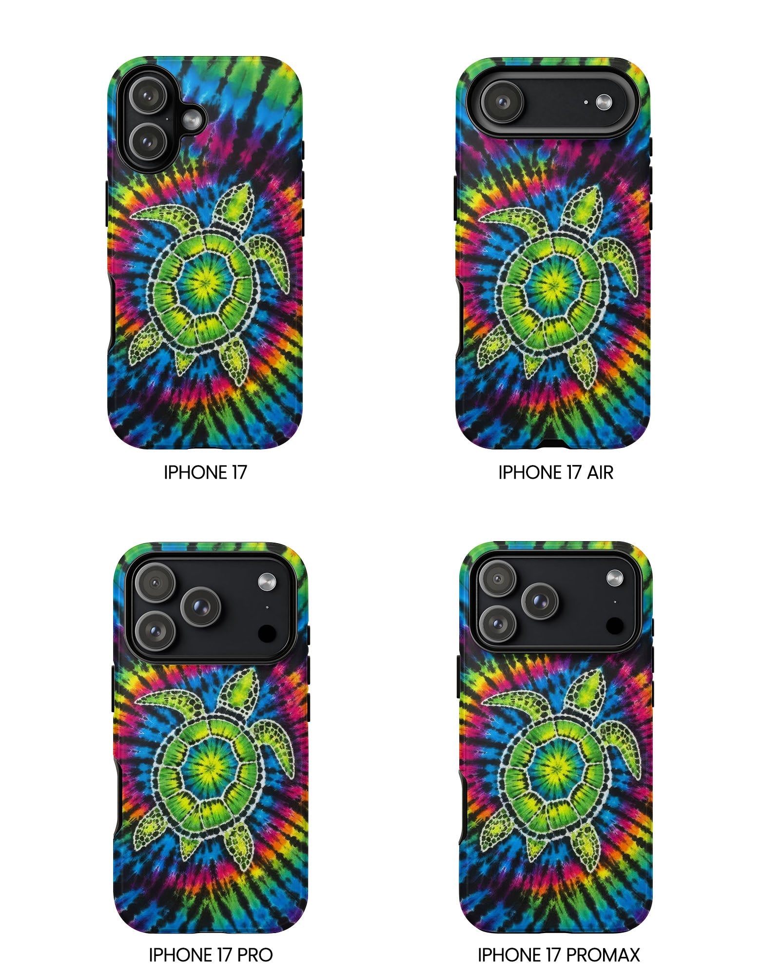 COLORFUL SEA TURTLE PHONE CASE  - TLTW2505262
