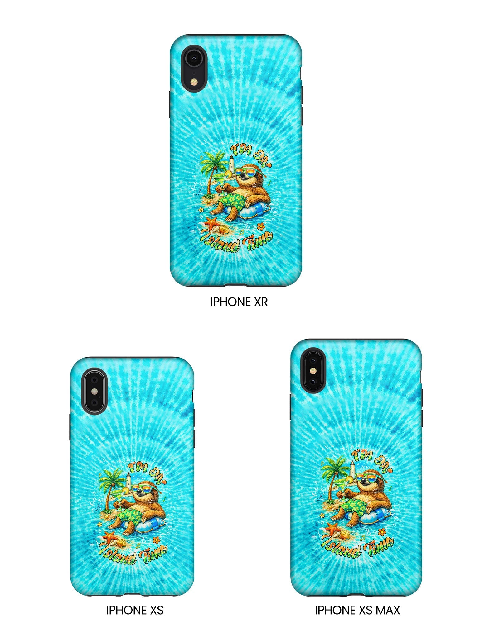 I'M ON ISLAND TIME SLOTH   PHONE CASE  - TLHG1205264