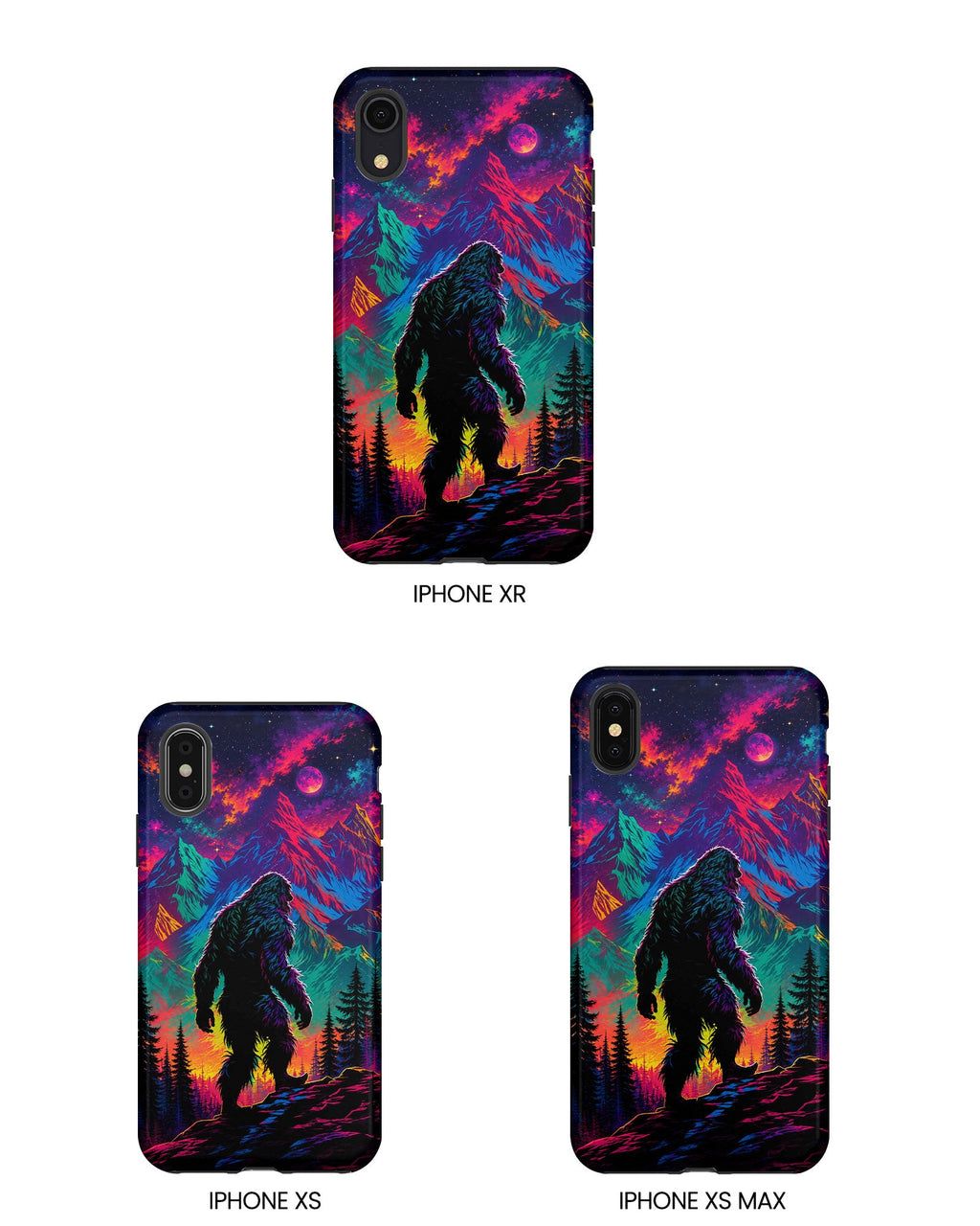 NEON WILDERNESS BIGFOOT PHONE CASE   - TLHN1905264
