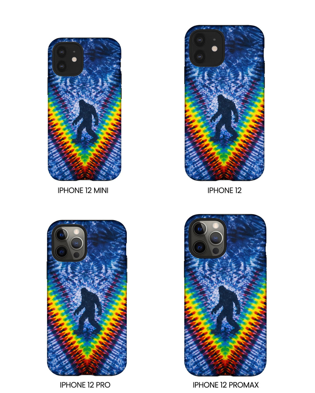 BIGFOOT V COLORFUL PATTERN PHONE CASE  - TLNO1405262