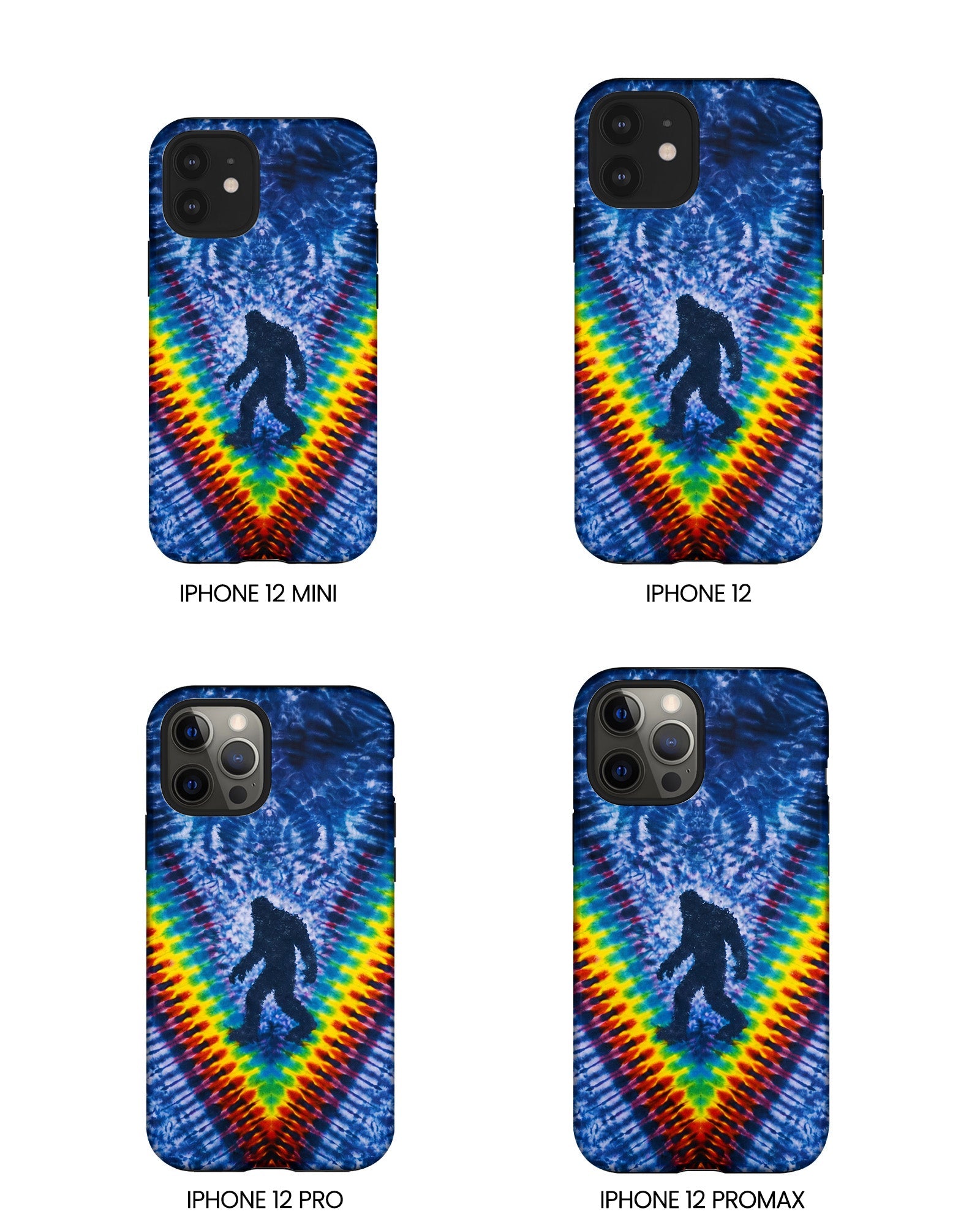 BIGFOOT V COLORFUL PATTERN PHONE CASE  - TLNO1405262