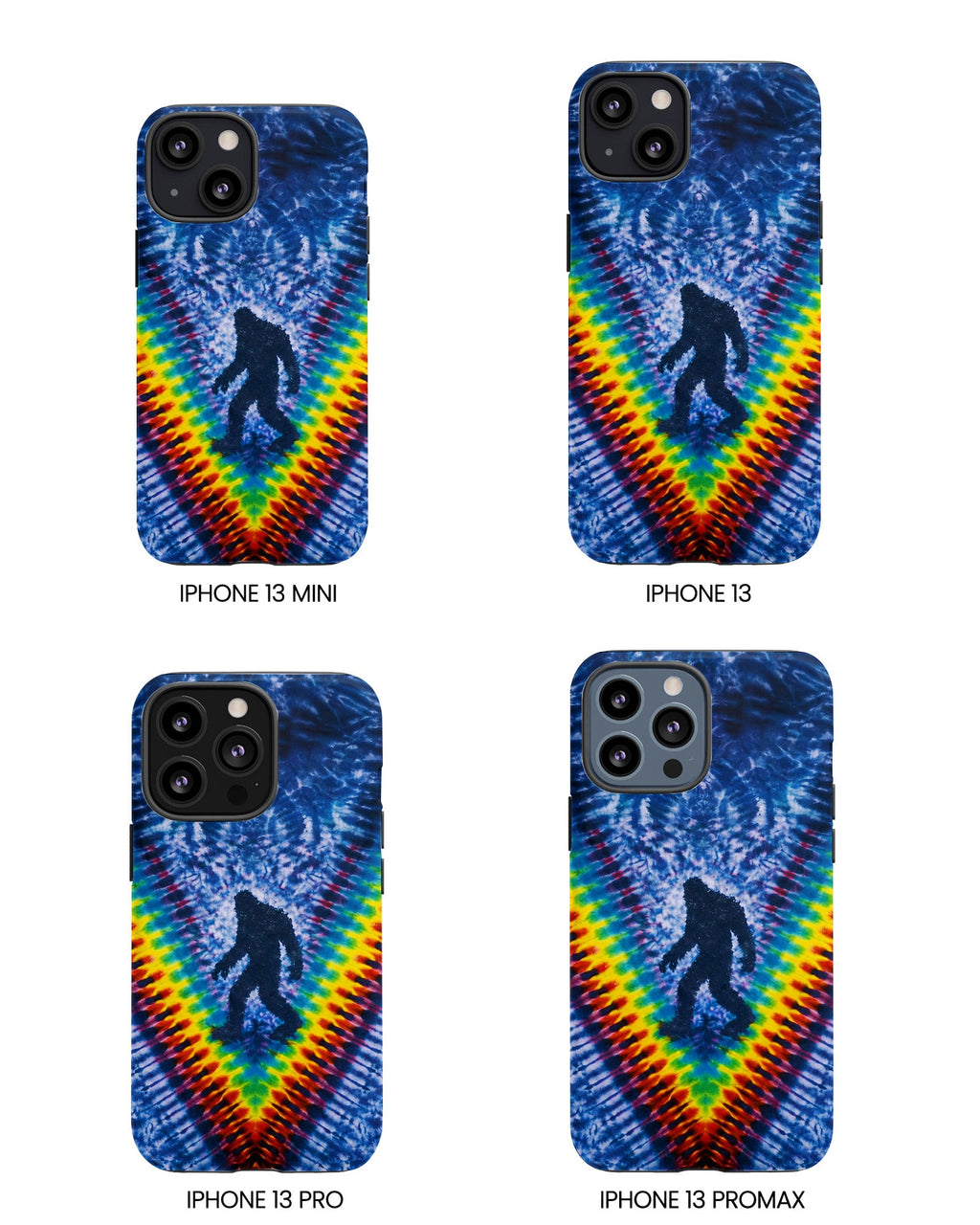 BIGFOOT V COLORFUL PATTERN PHONE CASE  - TLNO1405262