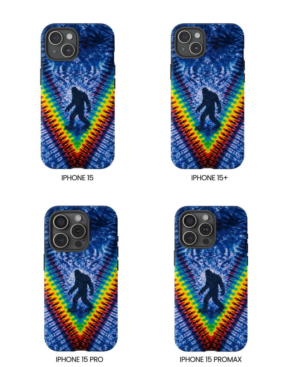 BIGFOOT V COLORFUL PATTERN PHONE CASE  - TLNO1405262