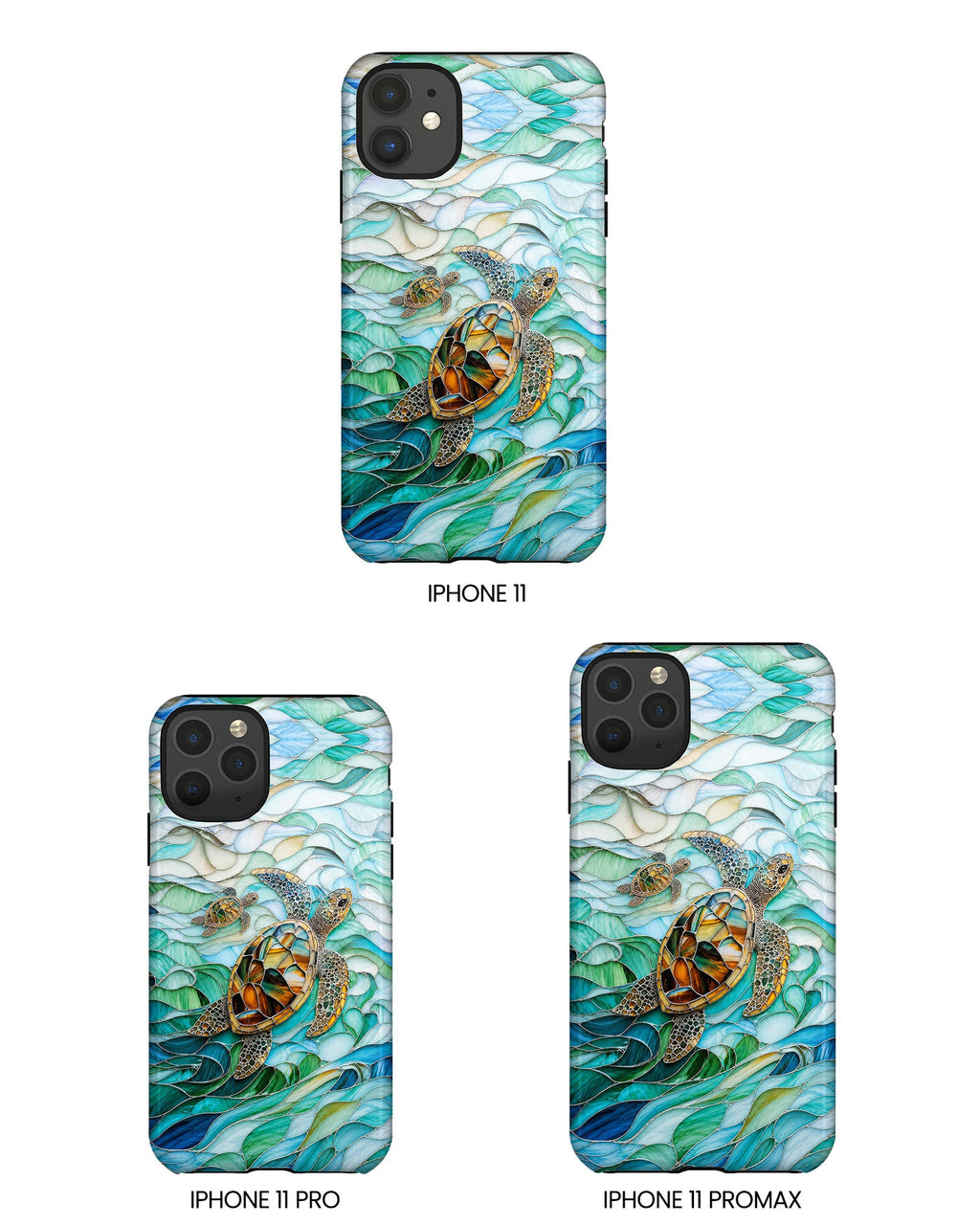 SEA TURTLE WAVES PHONE CASE  - TLTW0605261