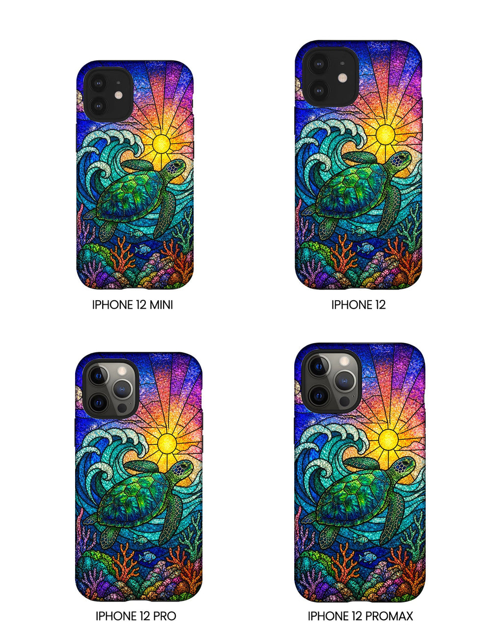 SEA TURTLE WAVES PHONE CASE  - TLTW0505263