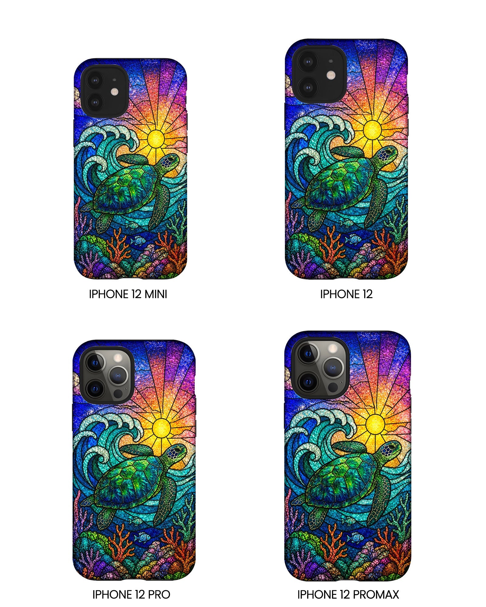 SEA TURTLE WAVES PHONE CASE  - TLTW0505263