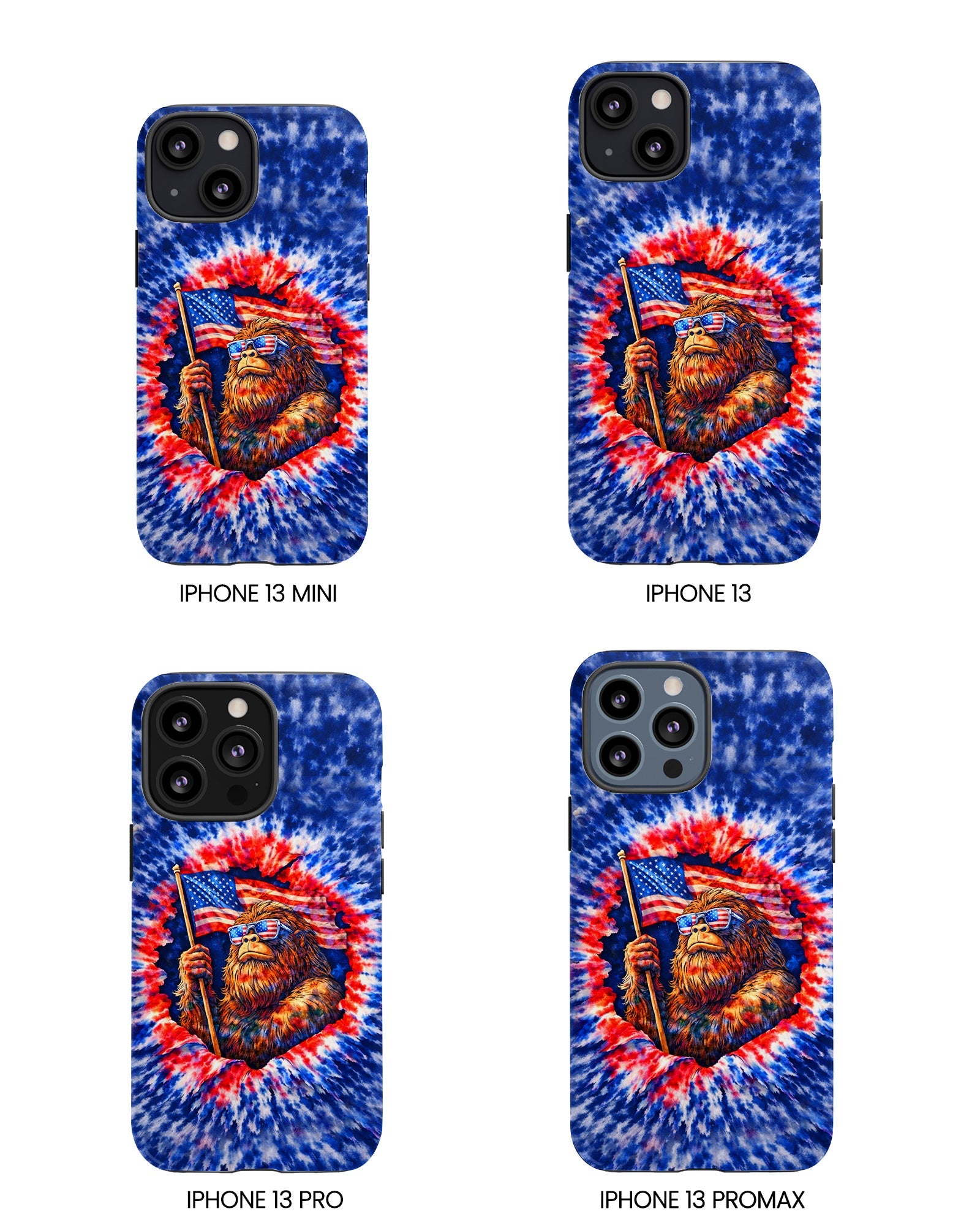 BIGFOOT WITH FLAG PHONE CASE - TLHN0705264