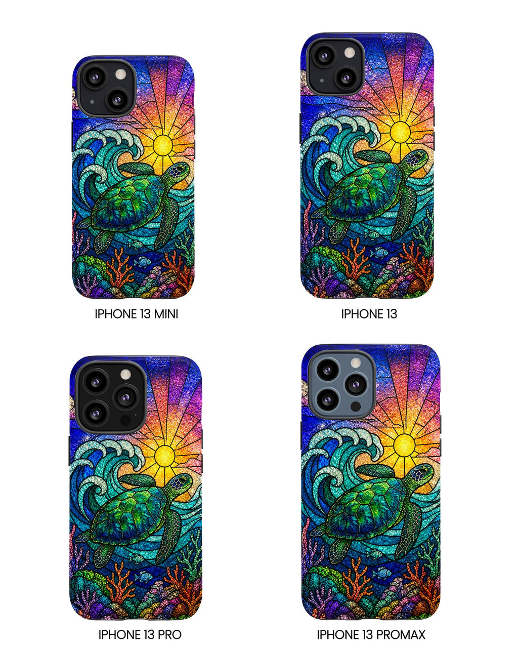 SEA TURTLE WAVES PHONE CASE  - TLTW0505263