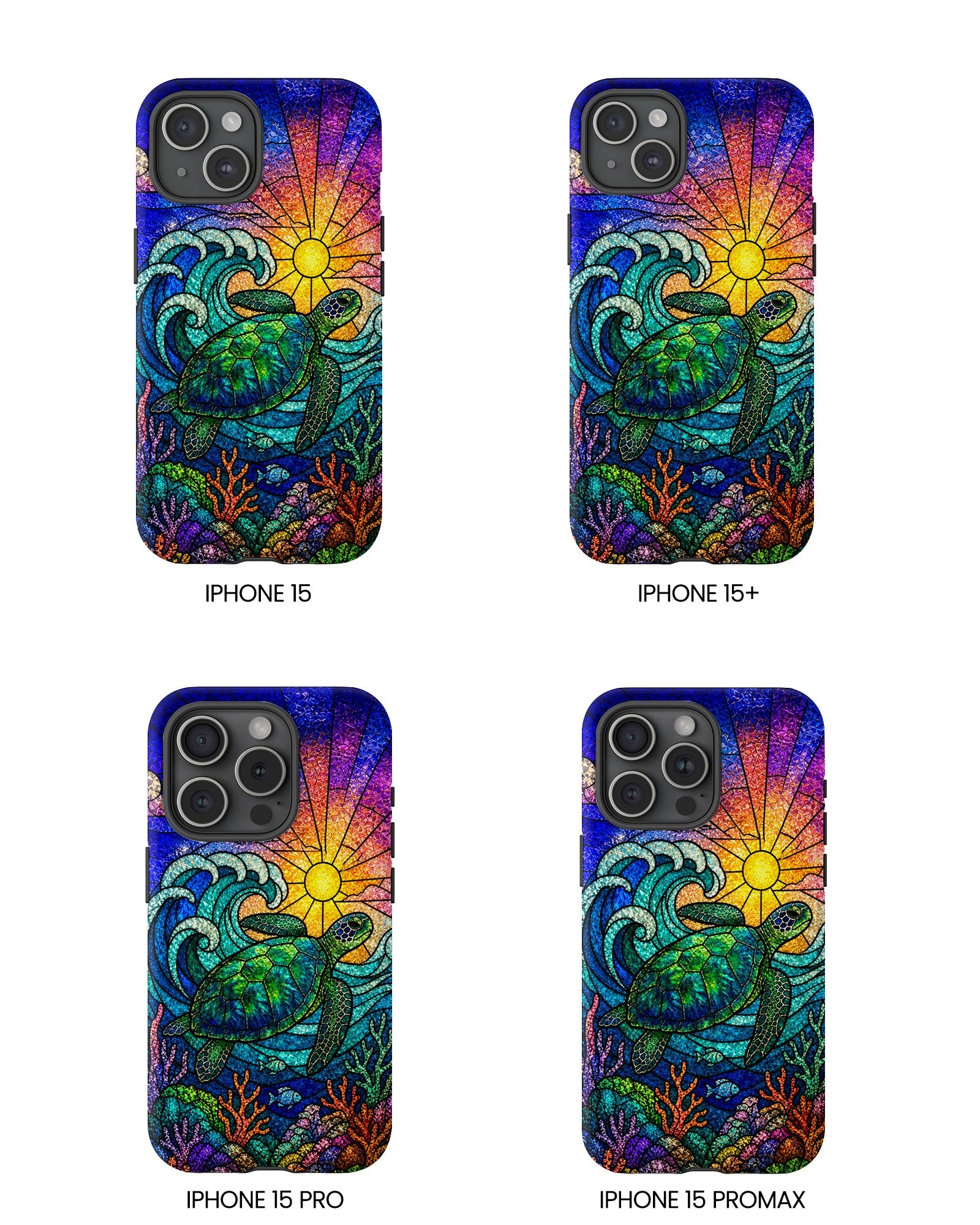 SEA TURTLE WAVES PHONE CASE  - TLTW0505263