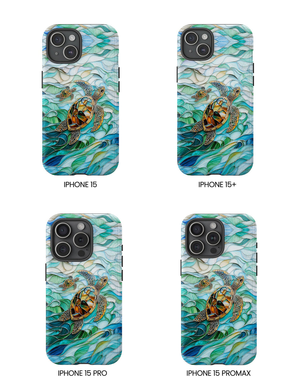 SEA TURTLE WAVES PHONE CASE  - TLTW0605261