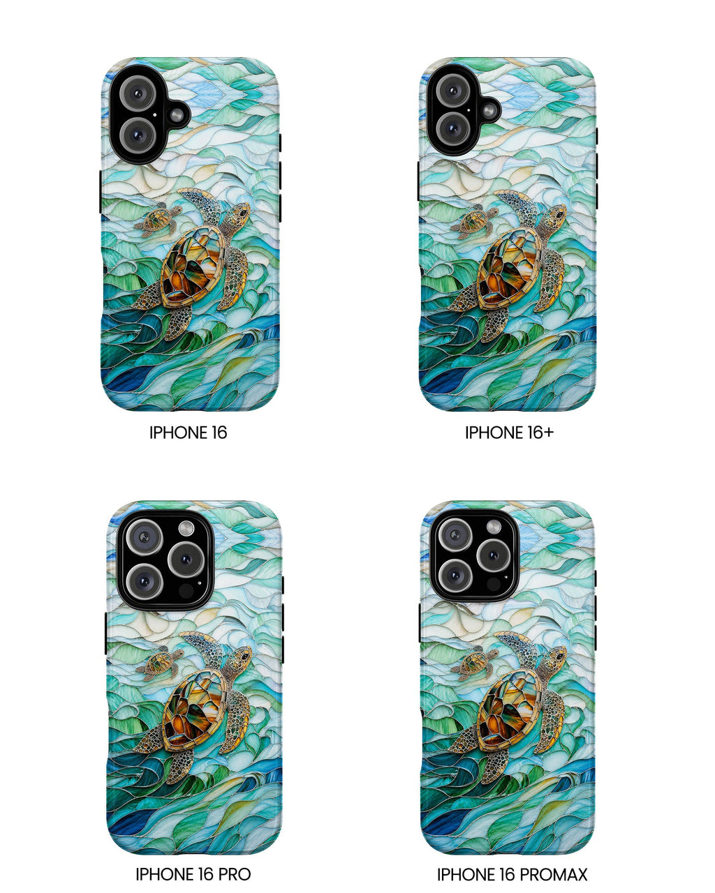 SEA TURTLE WAVES PHONE CASE  - TLTW0605261
