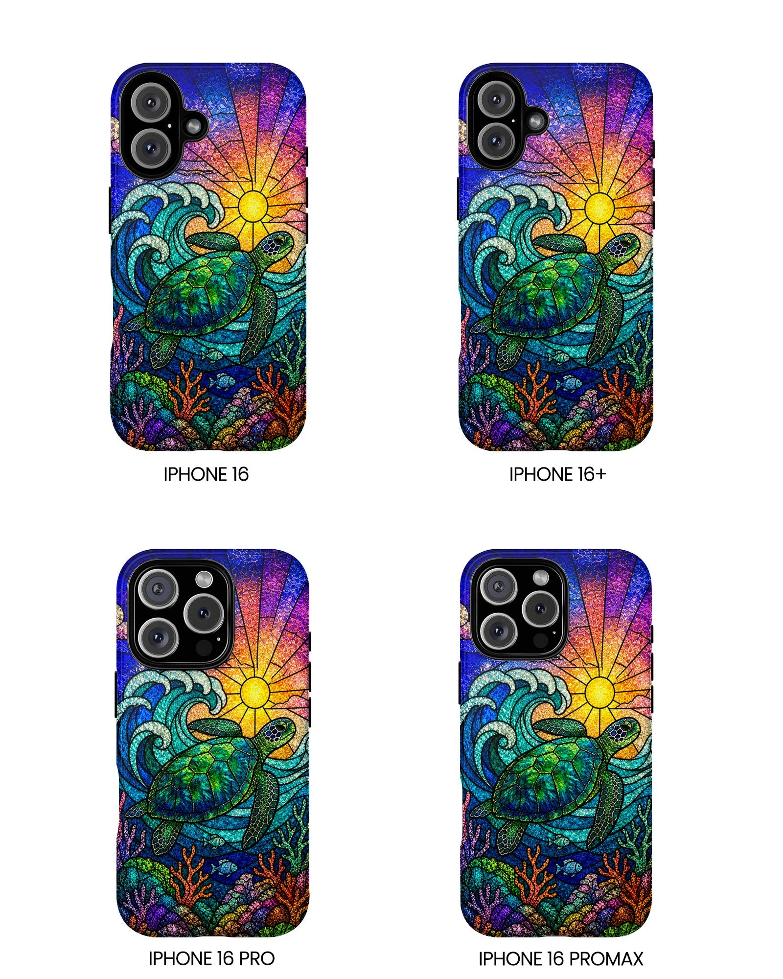 SEA TURTLE WAVES PHONE CASE  - TLTW0505263