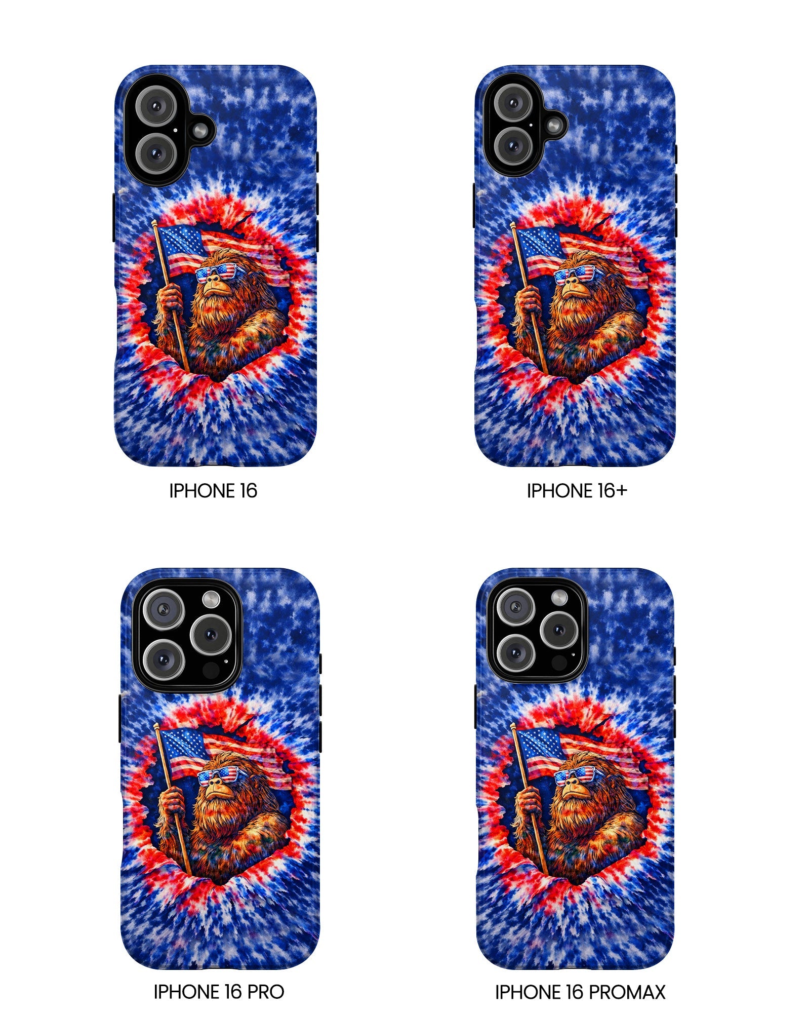 BIGFOOT WITH FLAG PHONE CASE - TLHN0705264