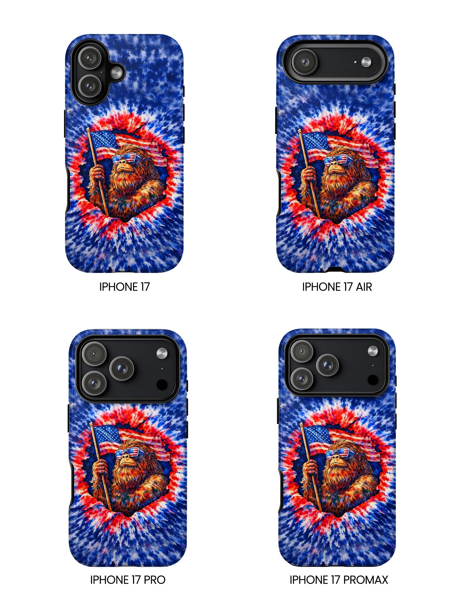 BIGFOOT WITH FLAG PHONE CASE - TLHN0705264