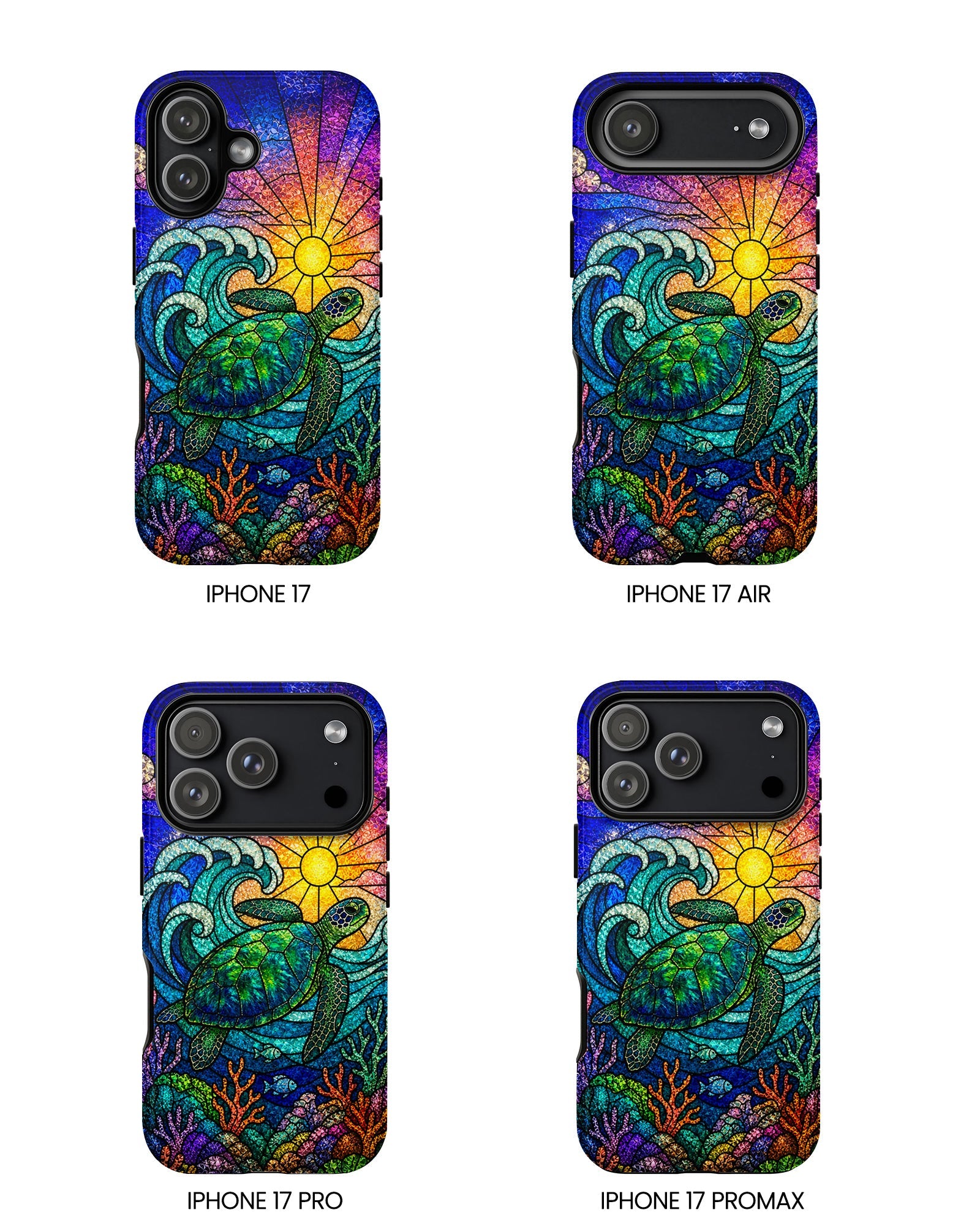 SEA TURTLE WAVES PHONE CASE  - TLTW0505263