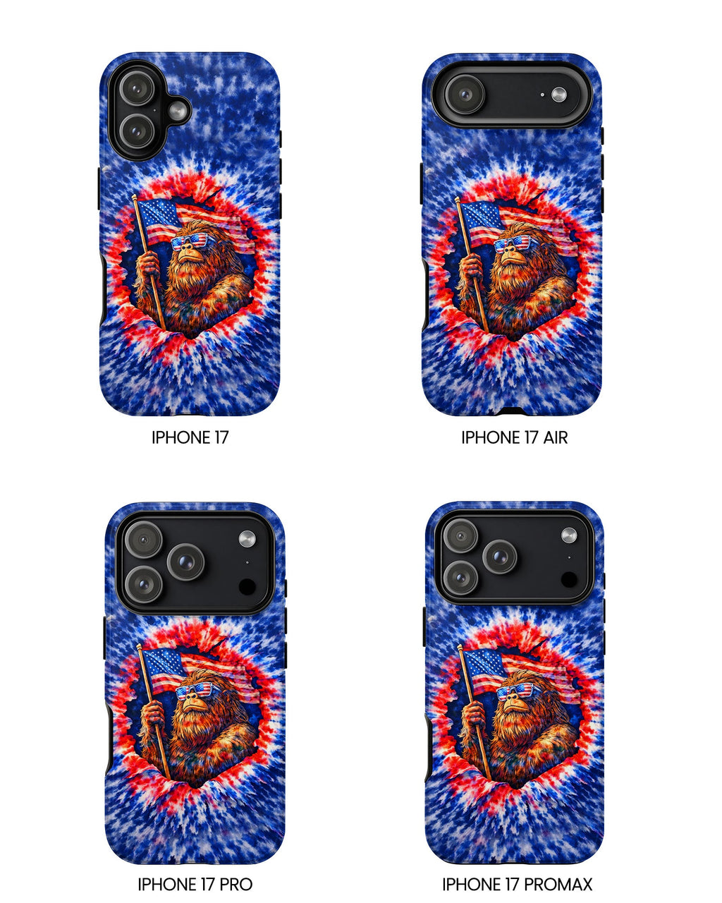 BIGFOOT WITH FLAG PHONE CASE - TLHN0705264