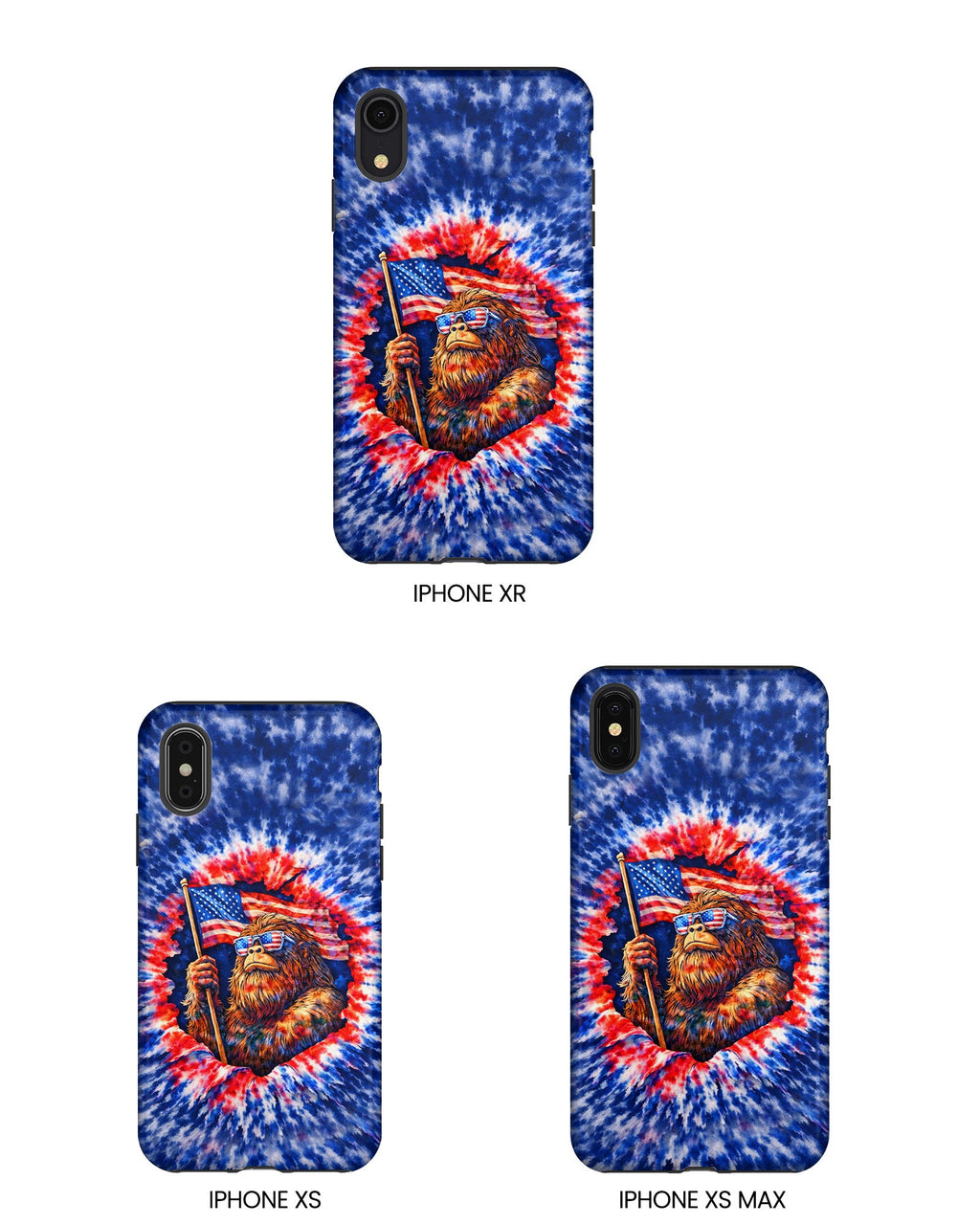 BIGFOOT WITH FLAG PHONE CASE - TLHN0705264