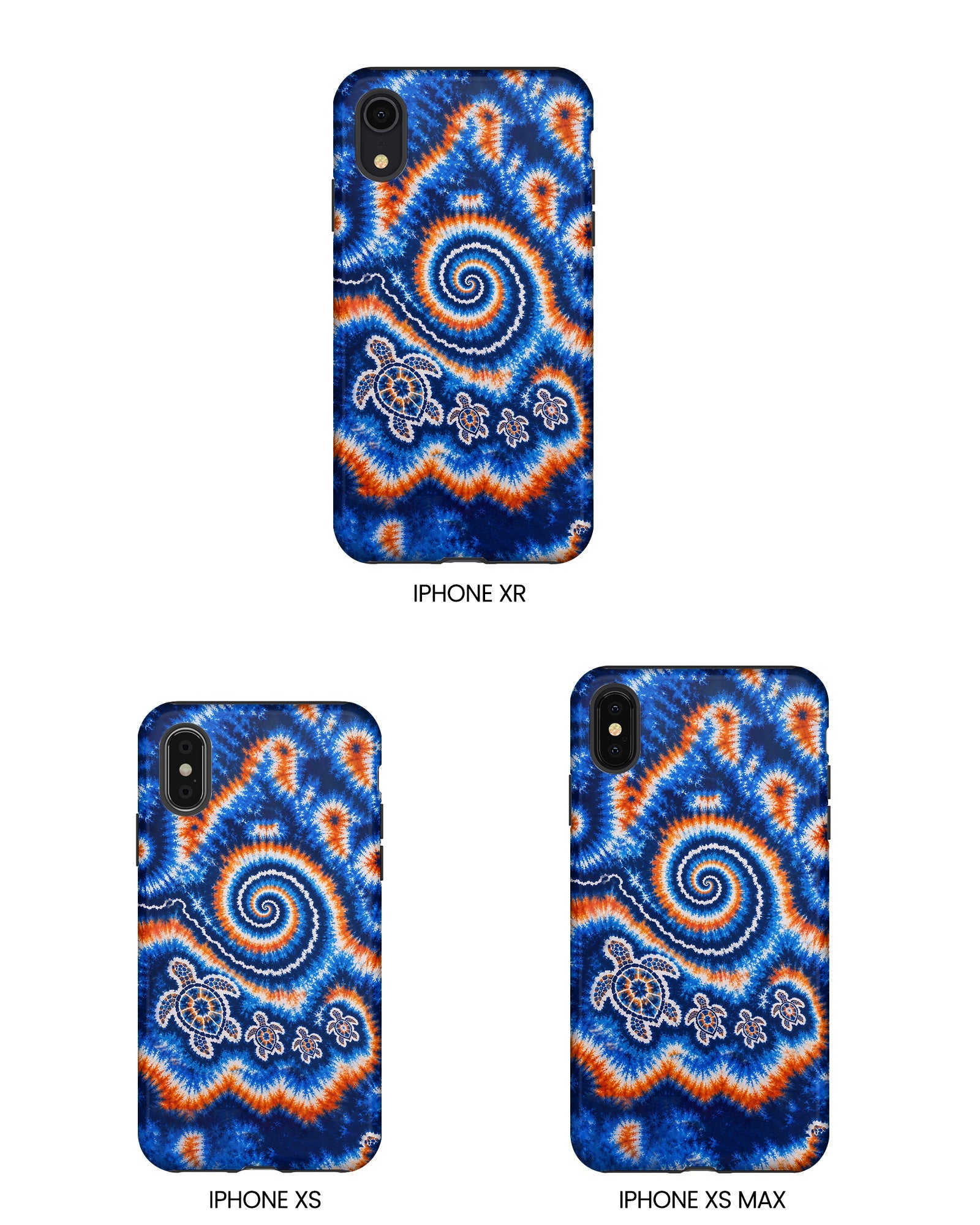TURTLES WAVES SWIRL PHONE CASE   - TLHN0805264