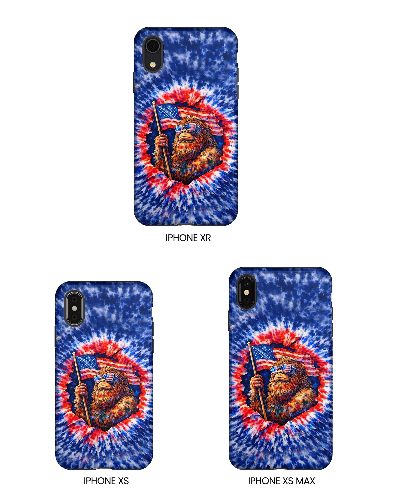 BIGFOOT WITH FLAG PHONE CASE - TLHN0705264