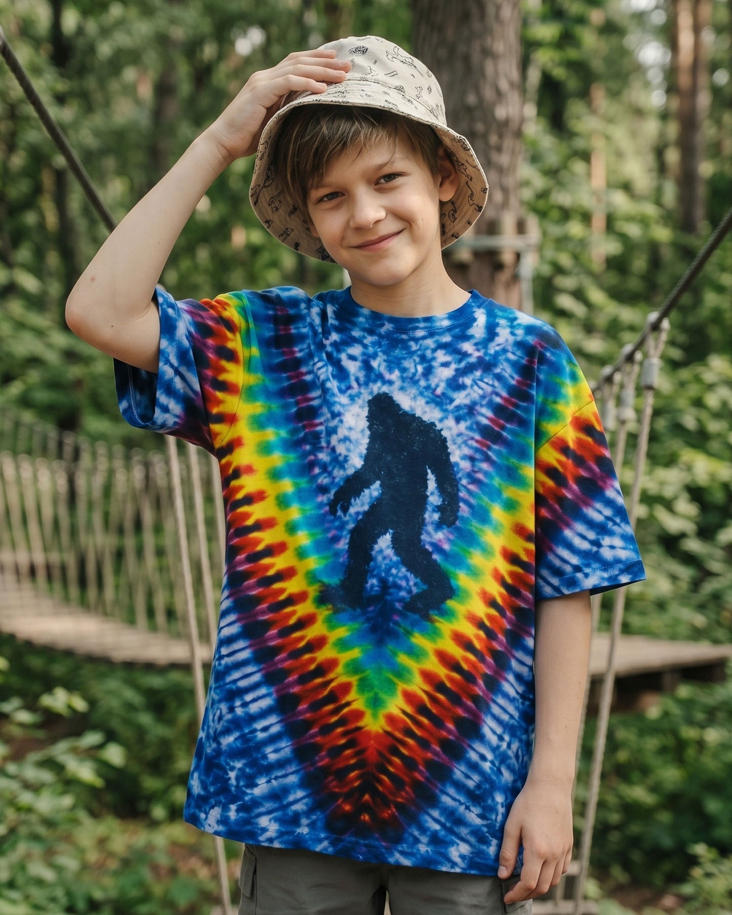 BIGFOOT SWIRL KIDS ALL OVER PRINT - TLNO0806261