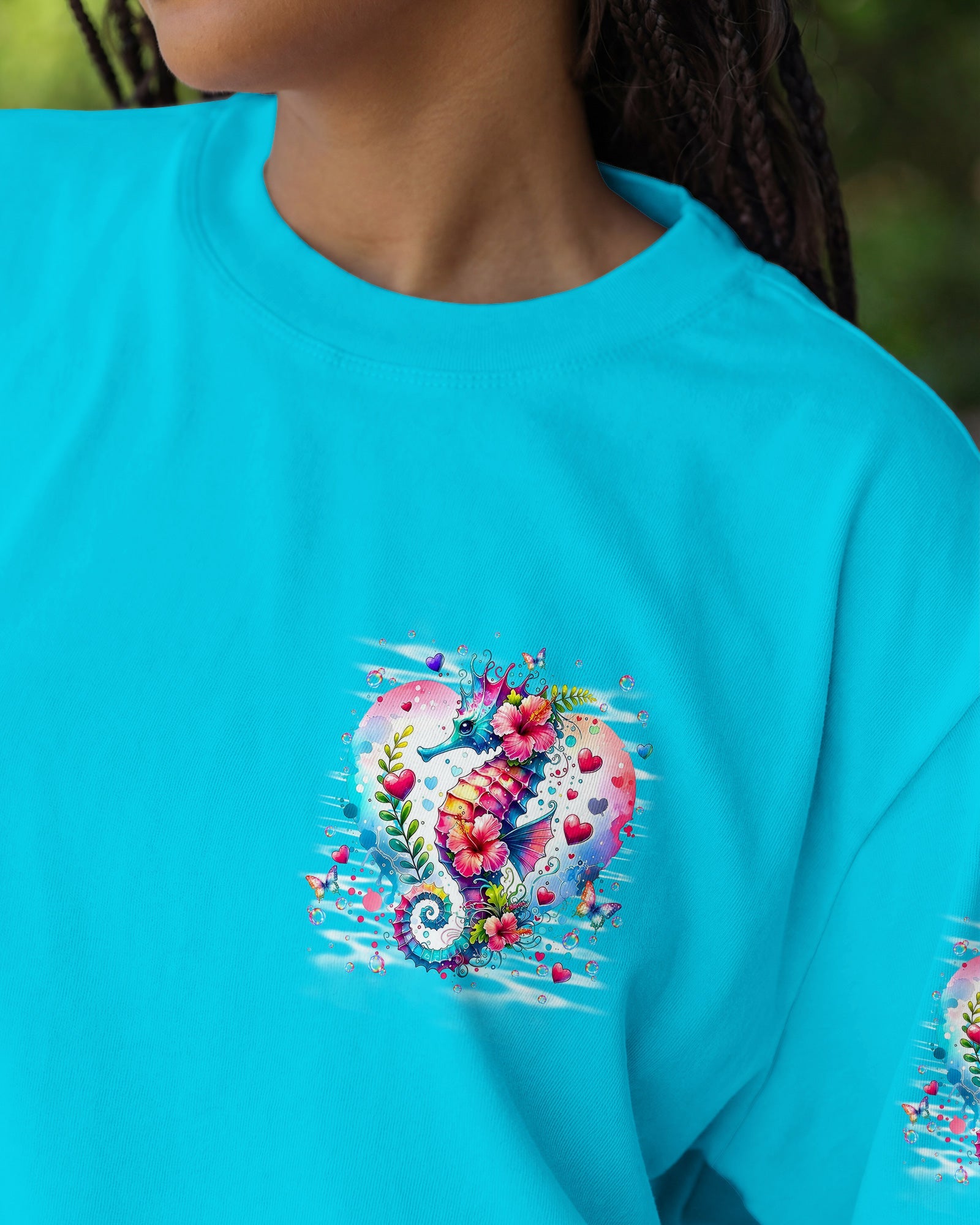 SALTWATER HEALS EVERYTHING SEAHORSE ALL OVER PRINT - TYLN1505262