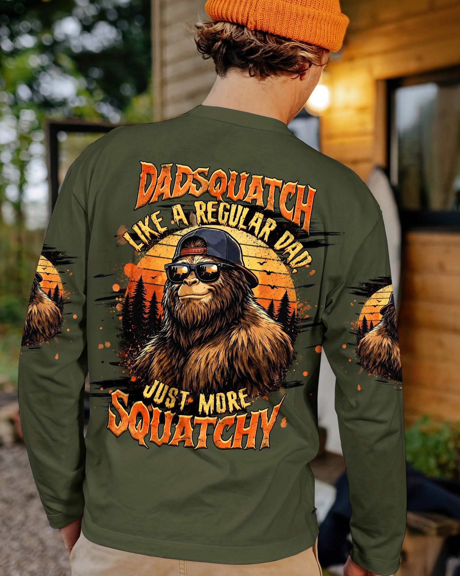 DADSQUATCH BIGFOOT ALL OVER PRINT - TLHG2905262