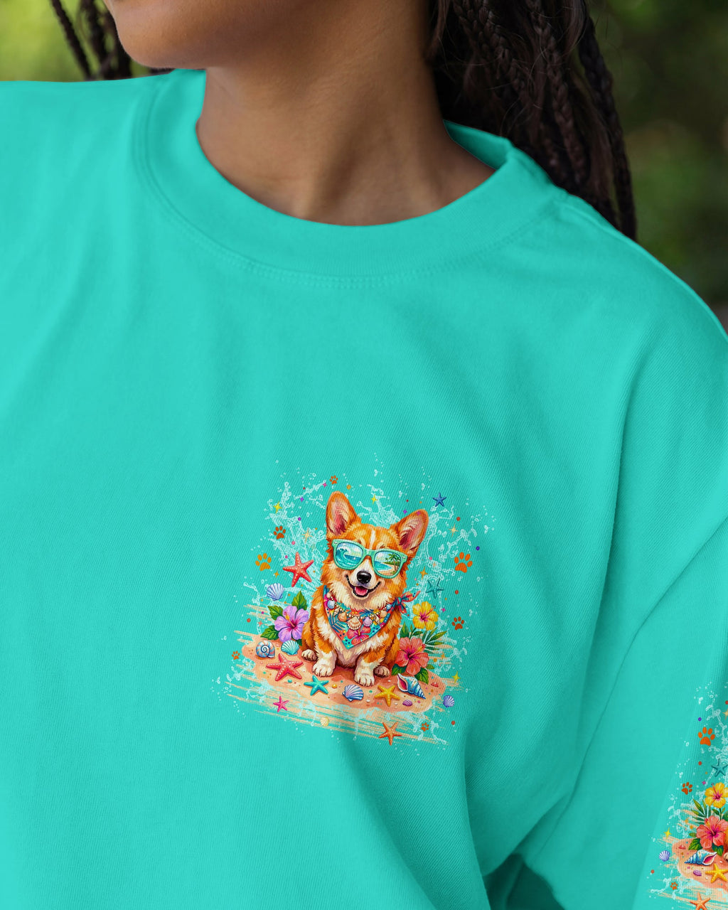 SMELL THE SEA CORGI DOG ALL OVER PRINT - TYLN1206261