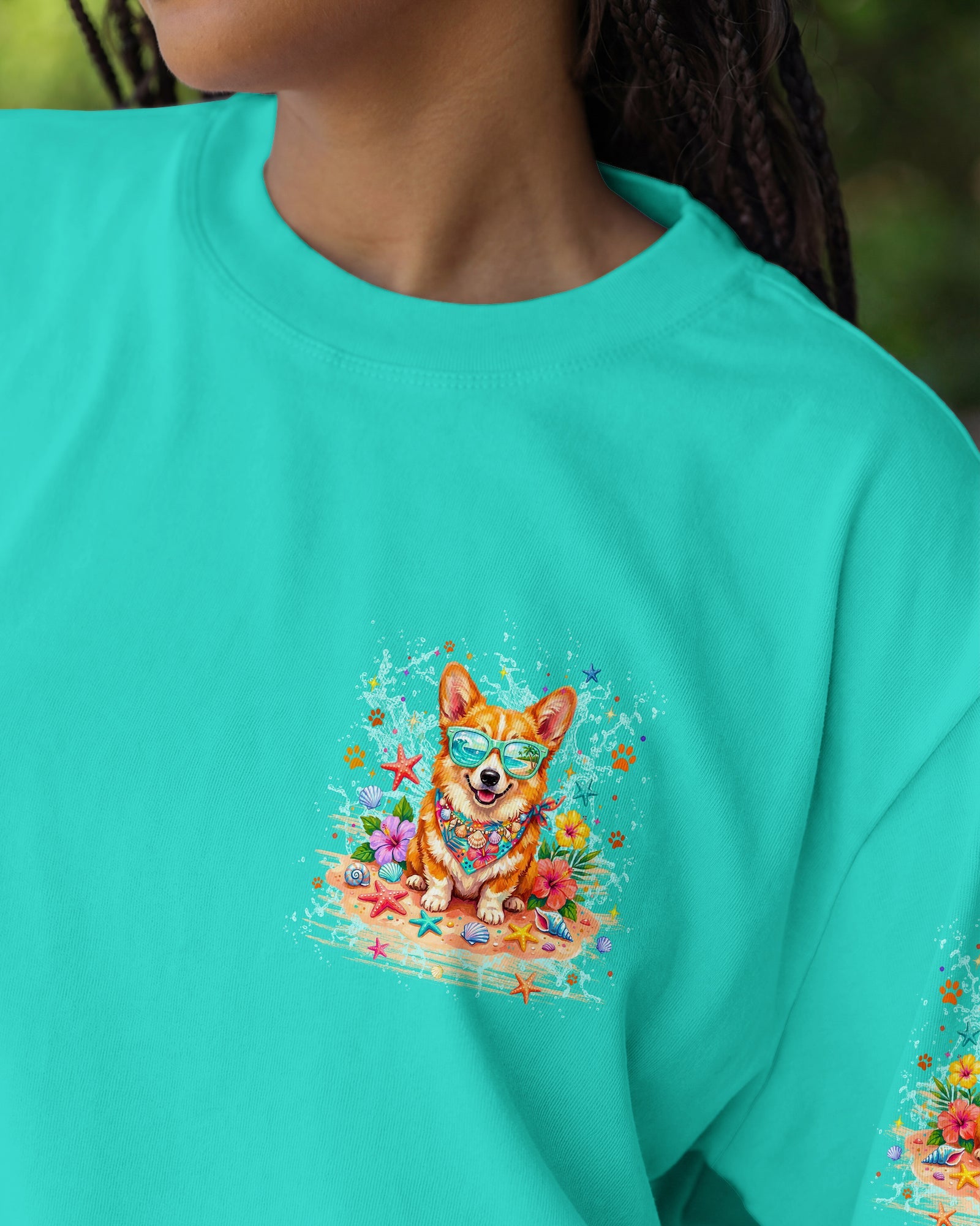 SMELL THE SEA CORGI DOG ALL OVER PRINT - TYLN1206261