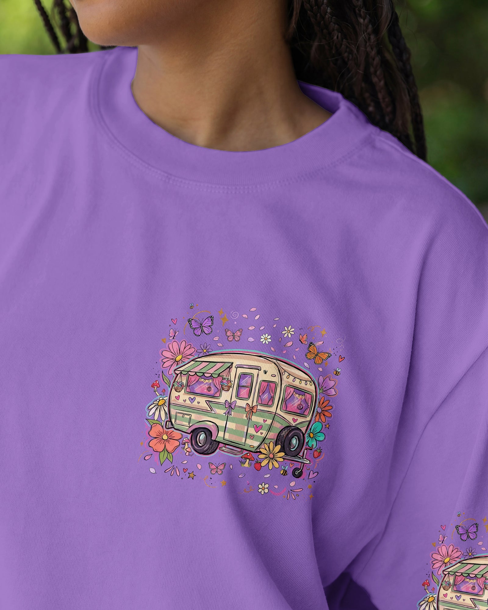 CAMP HAIR DON'T CARE ALL OVER PRINT - TYQY2406261