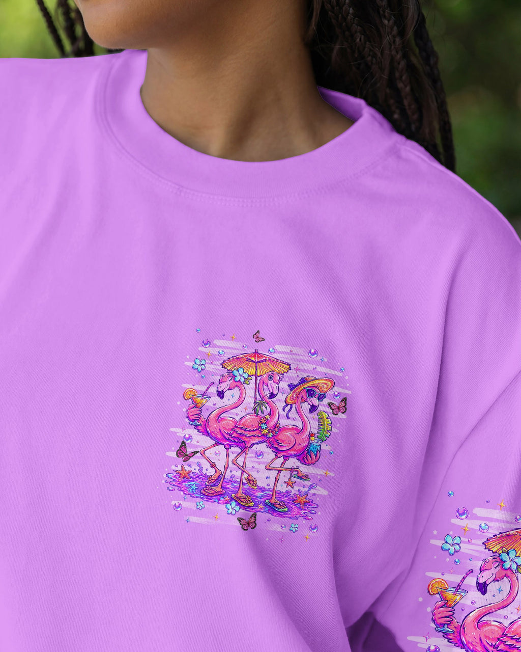 SANDY TOES SUNKISSED NOSE FLAMINGO ALL OVER PRINT -  TLHN2206265