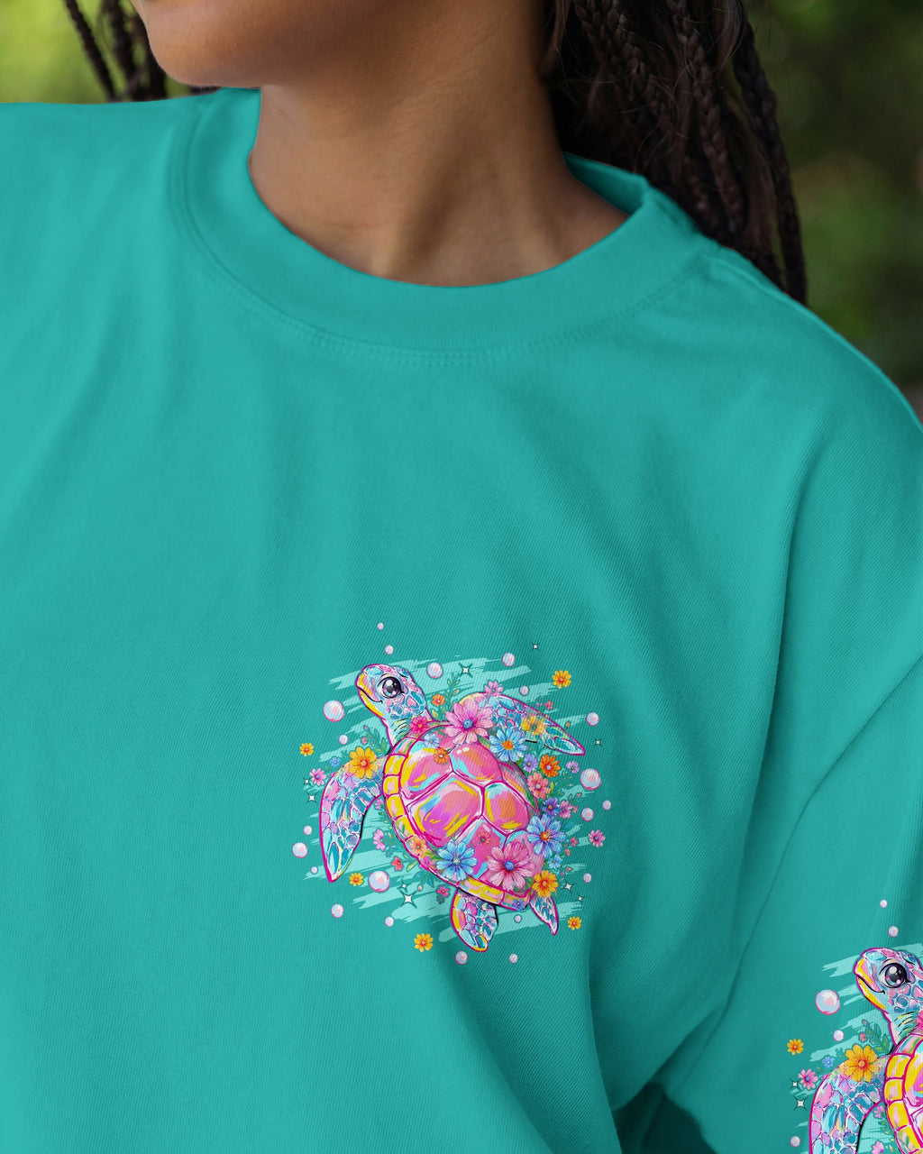 TURTLEY OVER IT ALL OVER PRINT - TYPQ1606264
