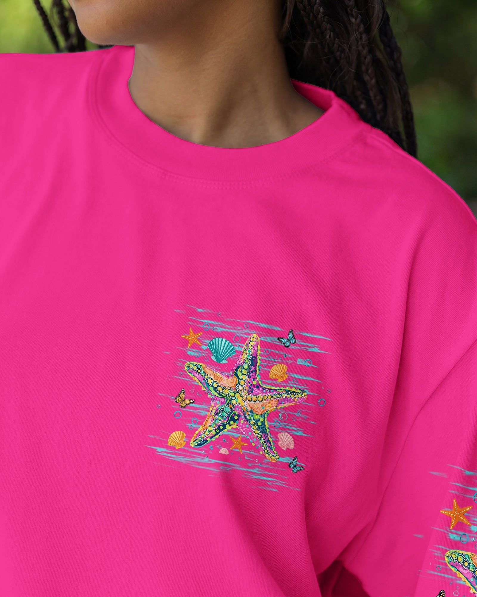 SALTY KISSES AND STARFISH WISHES ALL OVER PRINT - TLHN1307261