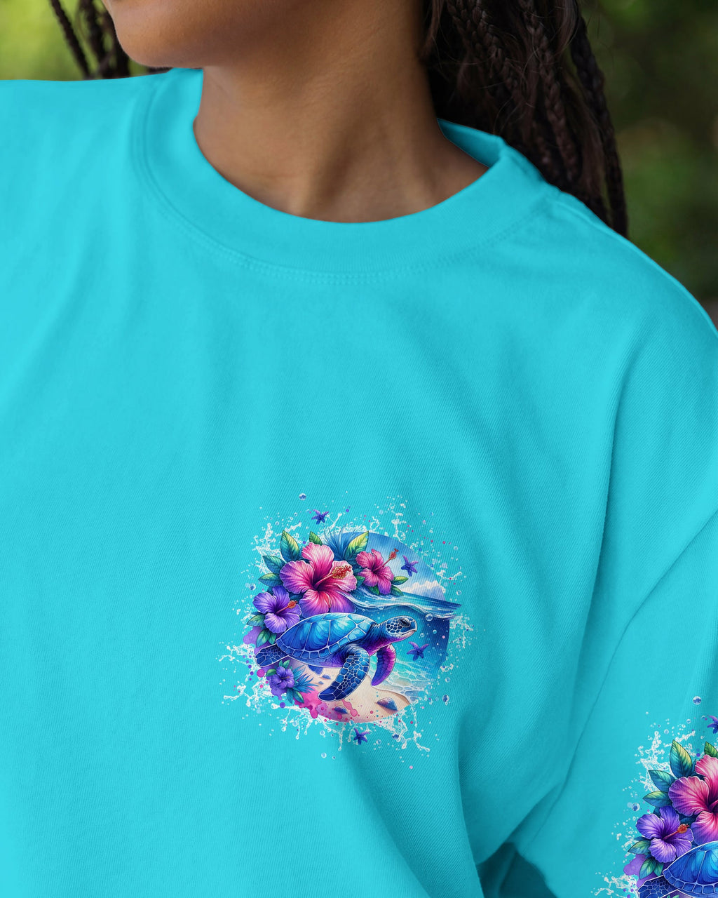 SMELL THE SEA TURTLE ALL OVER PRINT - TYPQ1506261