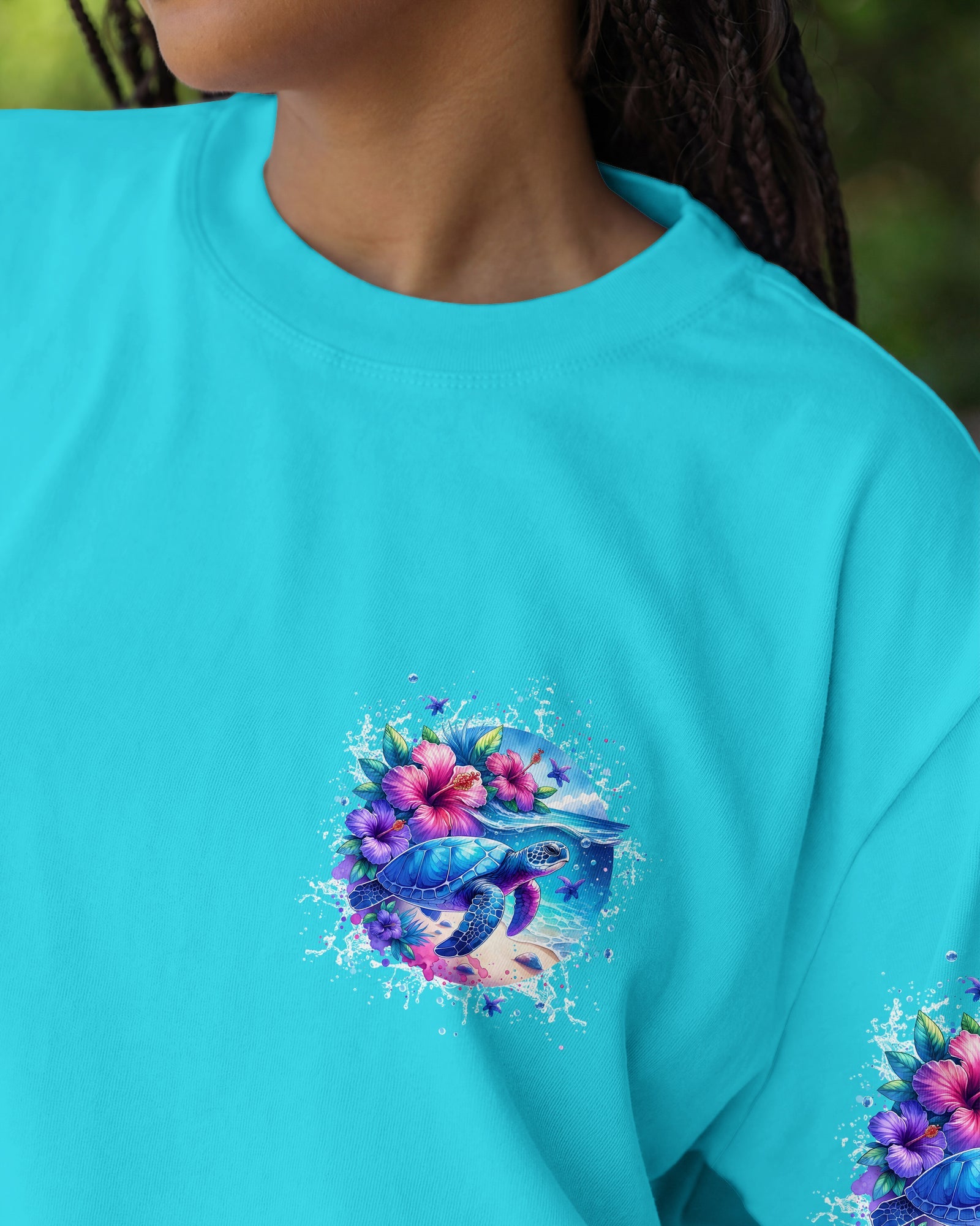 SMELL THE SEA TURTLE ALL OVER PRINT - TYPQ1506261