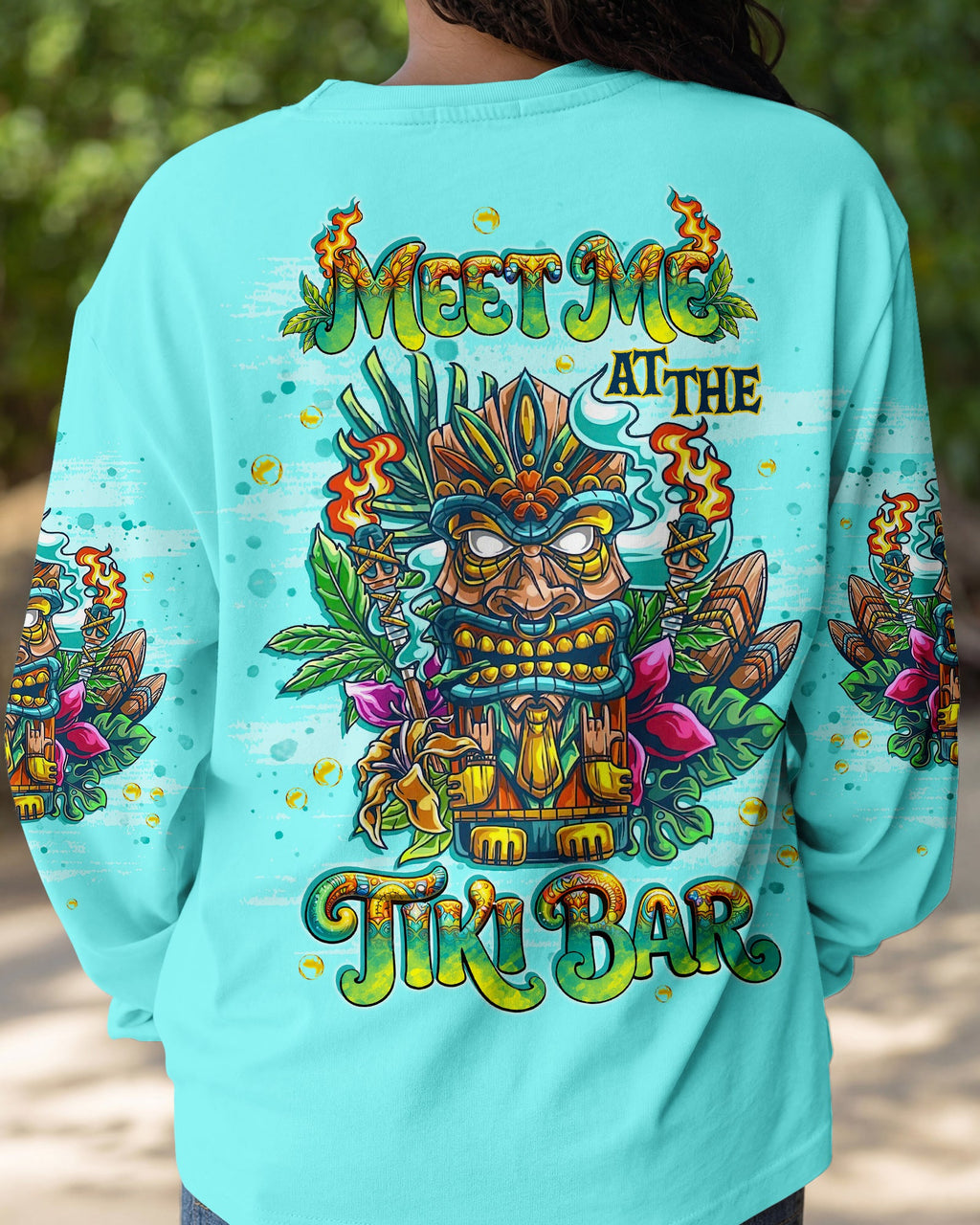 MEET ME AT THE TIKI BAR ALL OVER PRINT - TLNT0804261