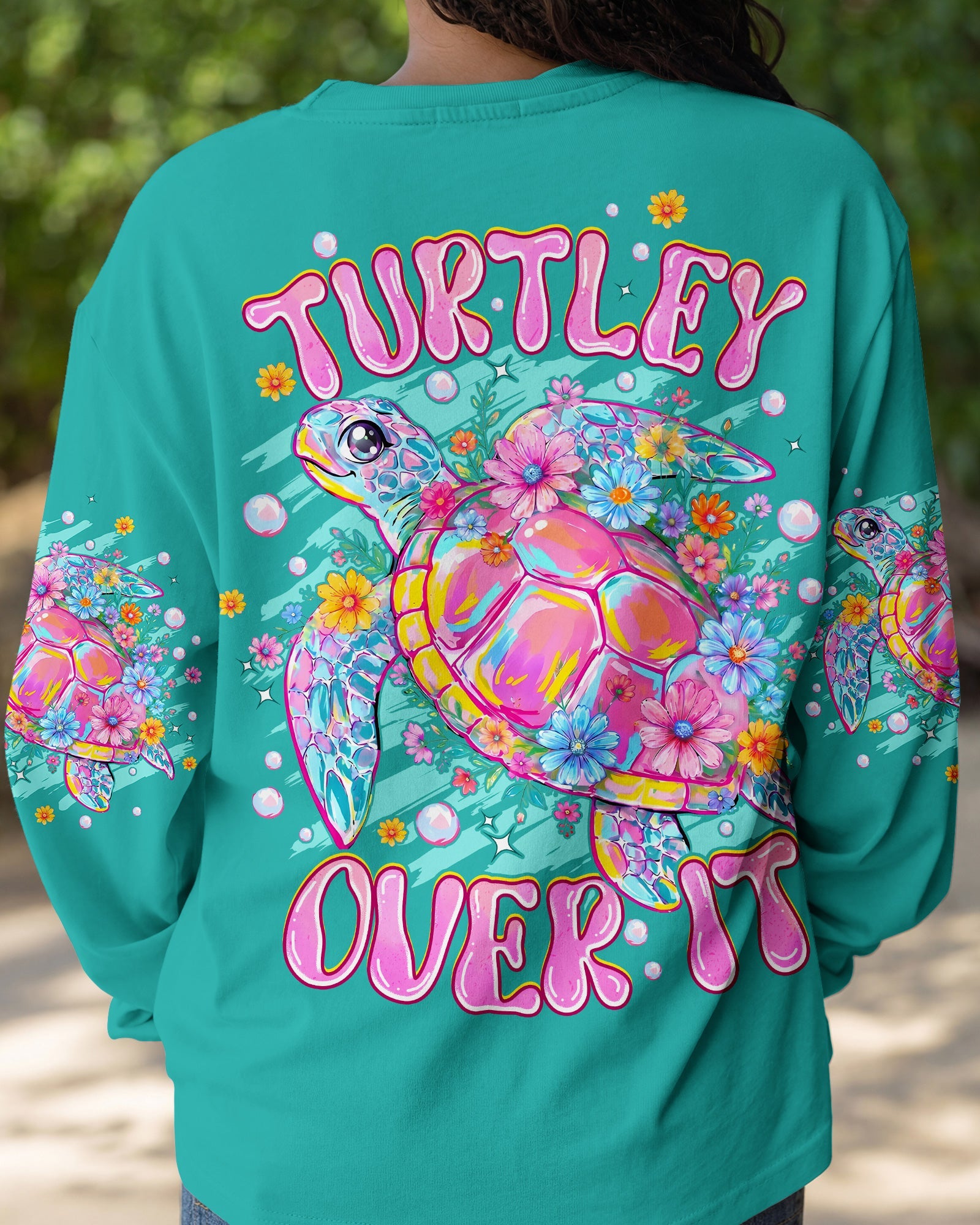 TURTLEY OVER IT ALL OVER PRINT - TYPQ1606264