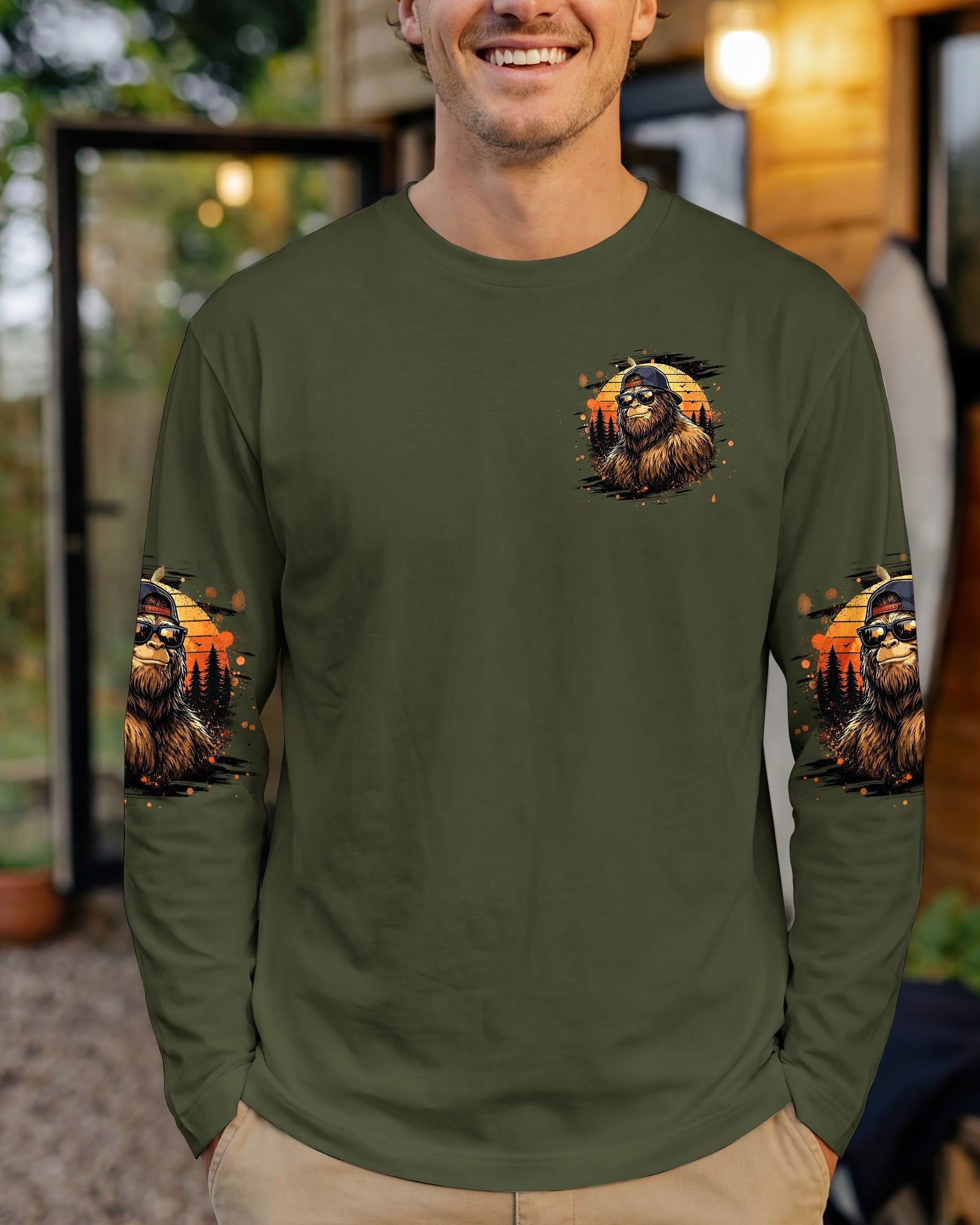 DADSQUATCH BIGFOOT ALL OVER PRINT - TLHG2905262