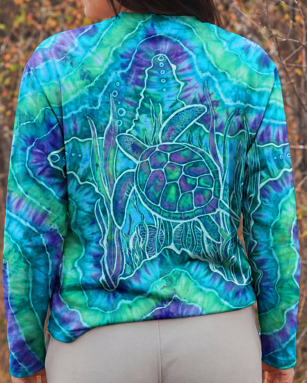 STARFISH TURTLE SWIRL ALL OVER PRINT - TLHN0307261