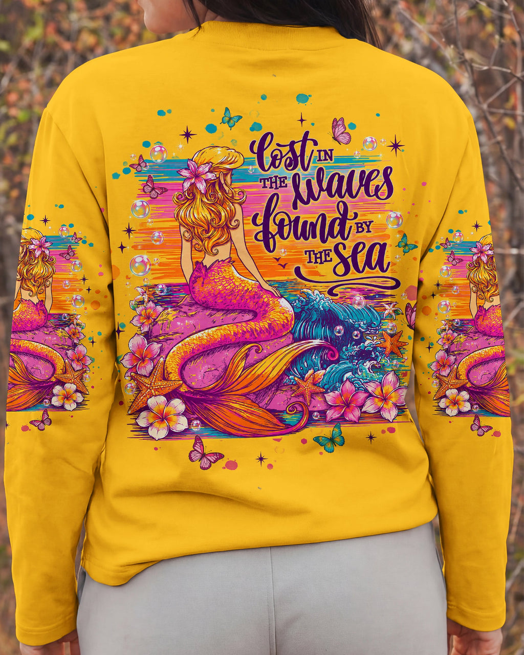 LOST IN THE WAVES MERMAID ALL OVER PRINT - TLNT2705264