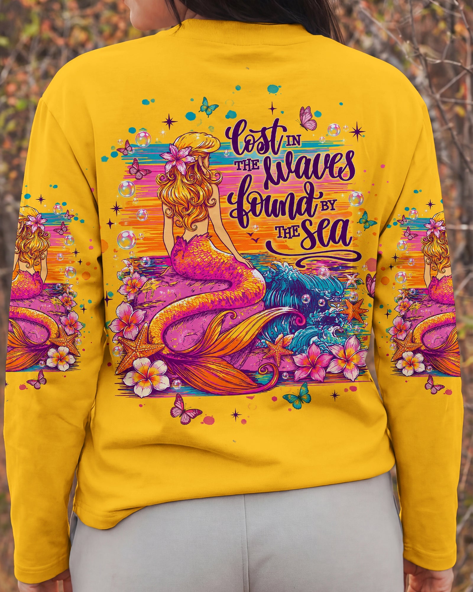 LOST IN THE WAVES MERMAID ALL OVER PRINT - TLNT2705264