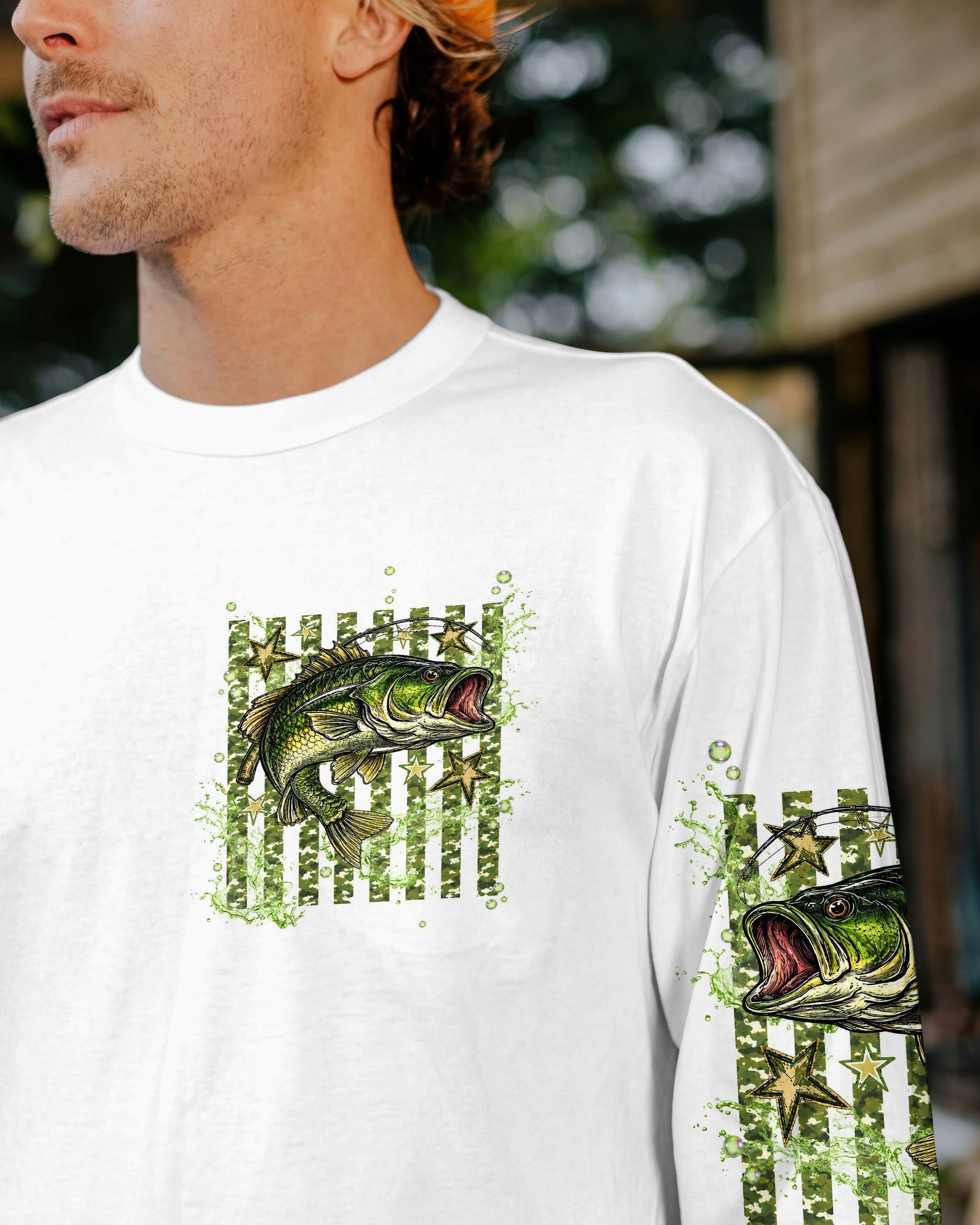 KISS MY BASS FISHING  ALL OVER PRINT - TLNT2905261