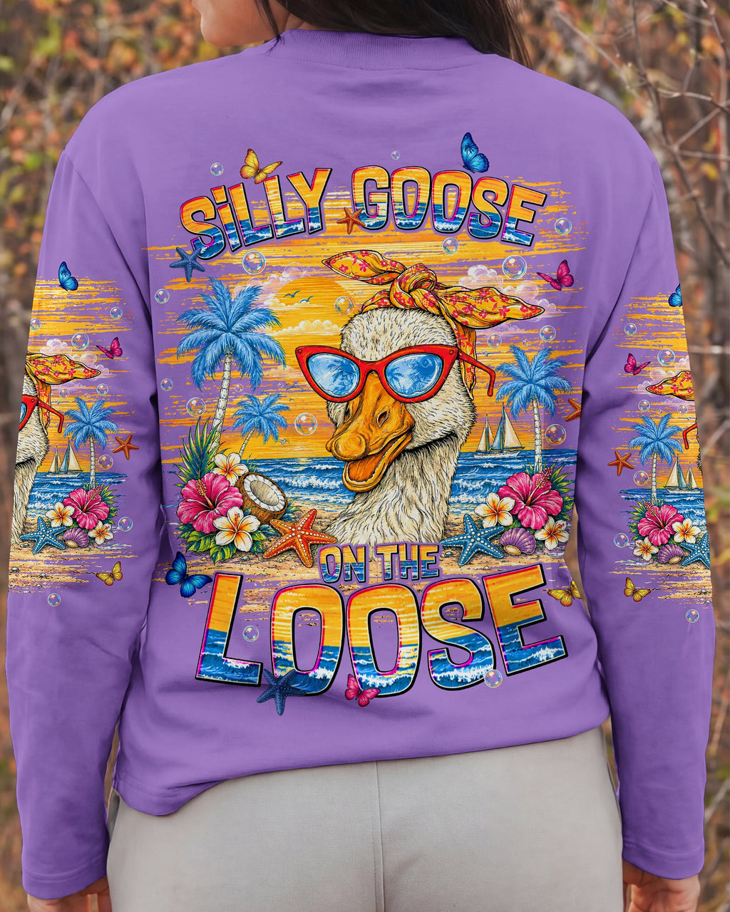 SILLY GOOSE ON THE LOOSE ALL OVER PRINT - TLNT0406262