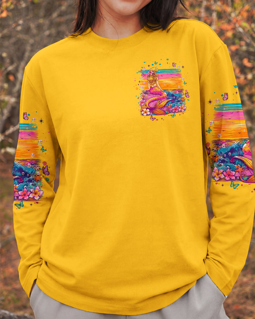 LOST IN THE WAVES MERMAID ALL OVER PRINT - TLNT2705264