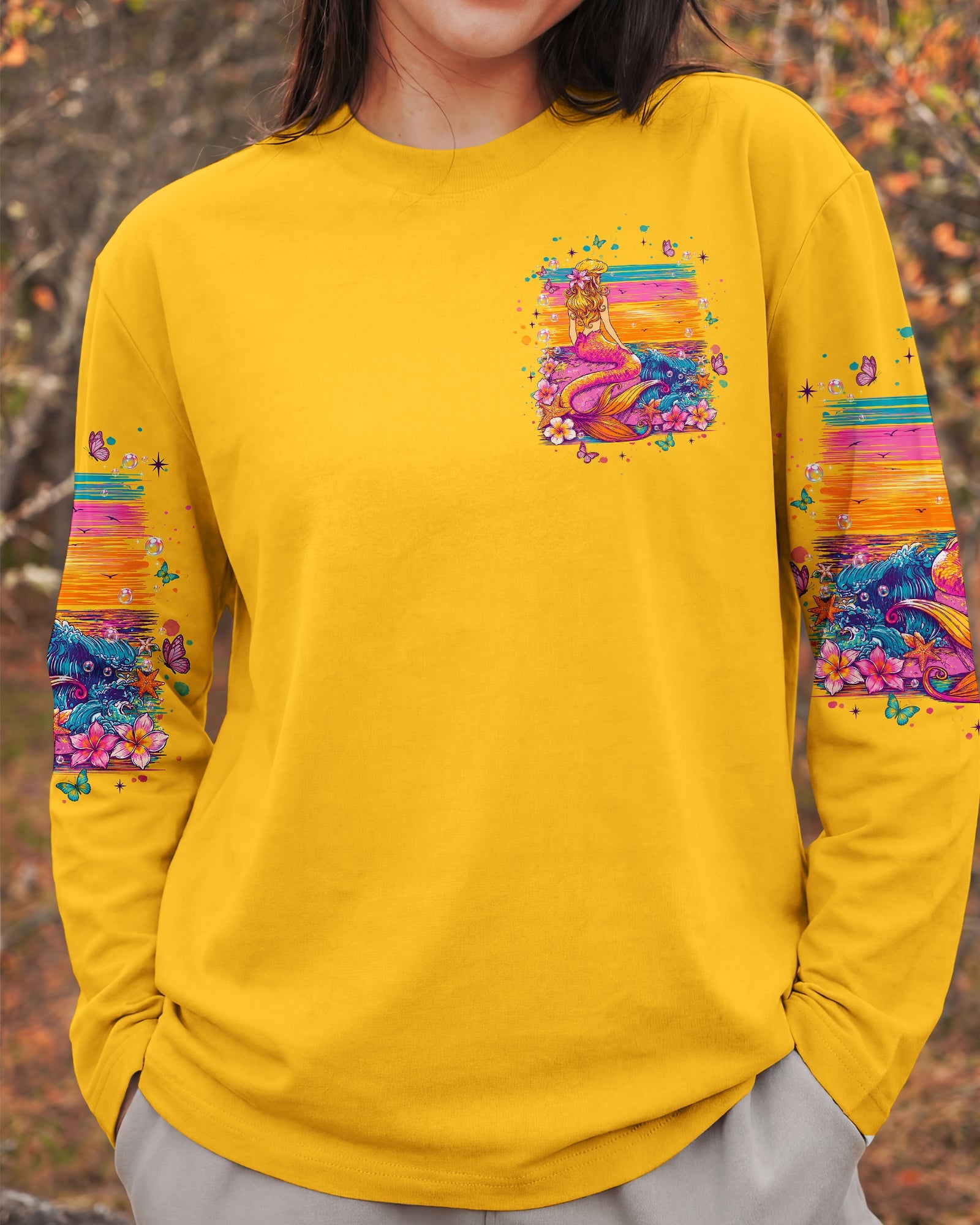 LOST IN THE WAVES MERMAID ALL OVER PRINT - TLNT2705264