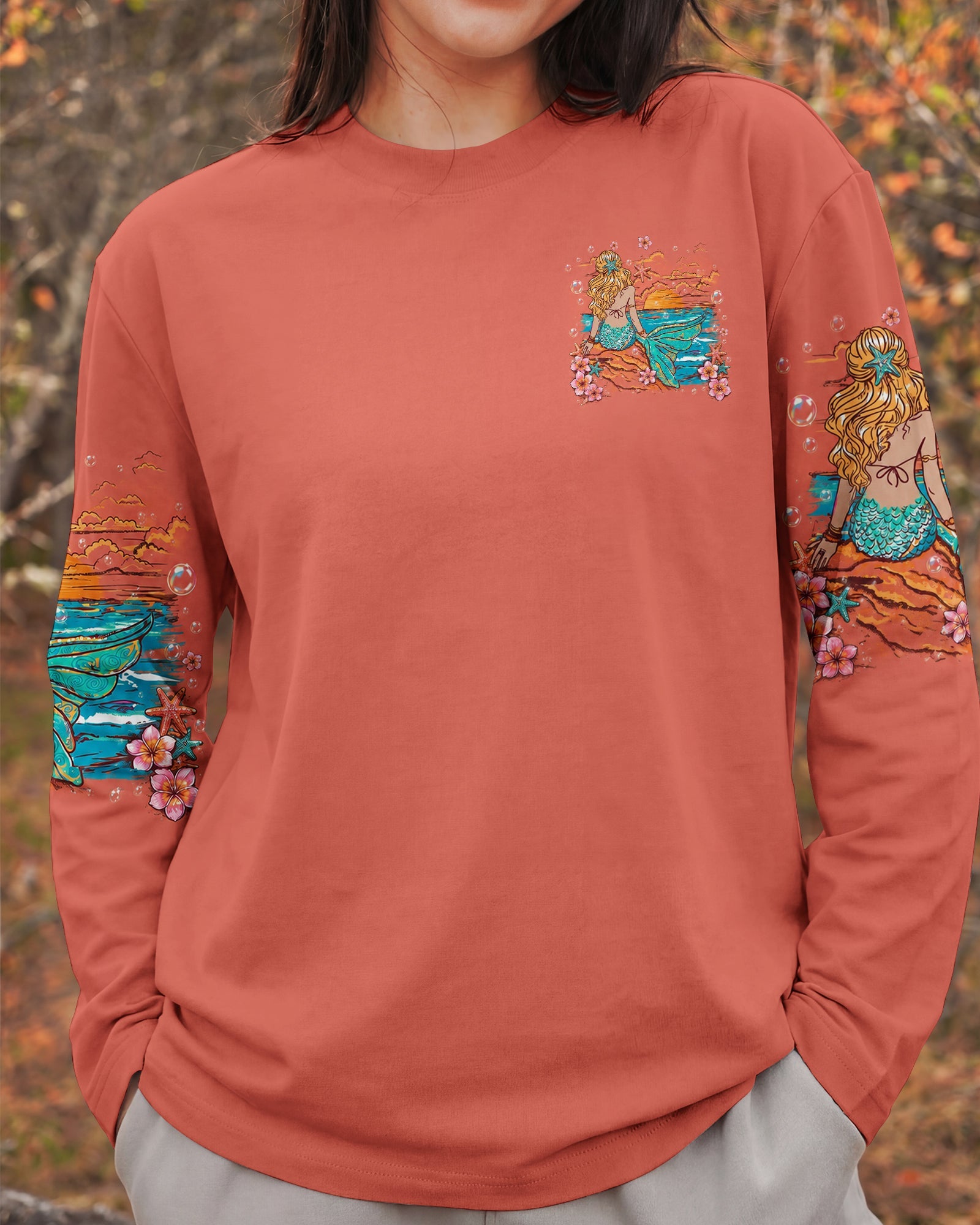 SHE IS A MERMAID ALL OVER PRINT  - TLHN2905262
