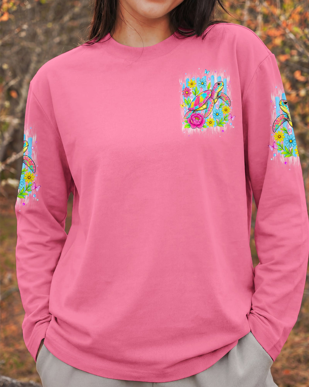 SALTWATER HEALS EVERYTHING TURTLE ALL OVER PRINT - TYLN2505262