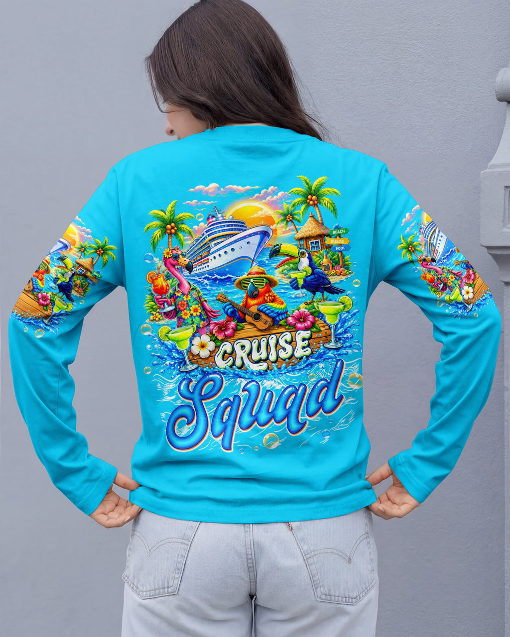 CRUISE SQUAD ALL OVER PRINT  - TLTW1007264